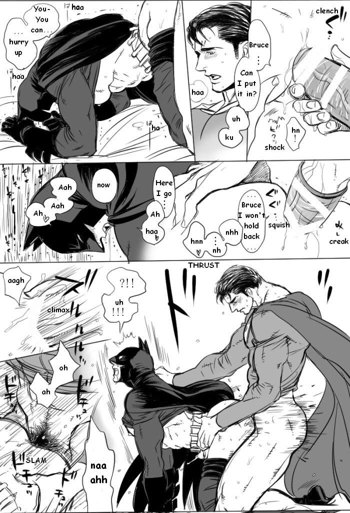 [内田カヲル] ぼーまんが (バットマン、スーパーマン) [English]