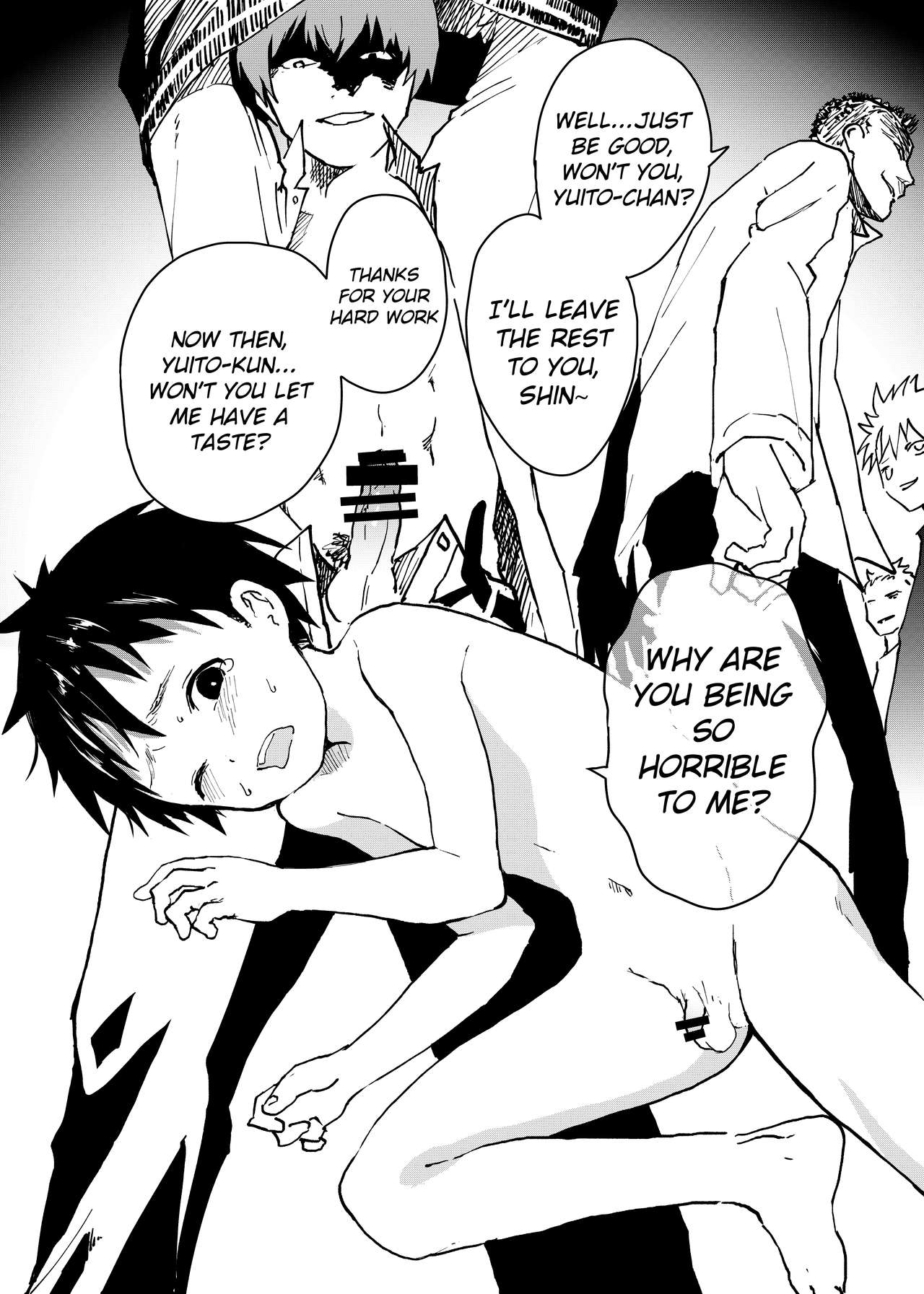 [ショタ漫画屋さん (orukoa)] 居場所がないので神待ちしてみた捨てられた少年のエロマンガ 第5話 [英訳] [DL版]