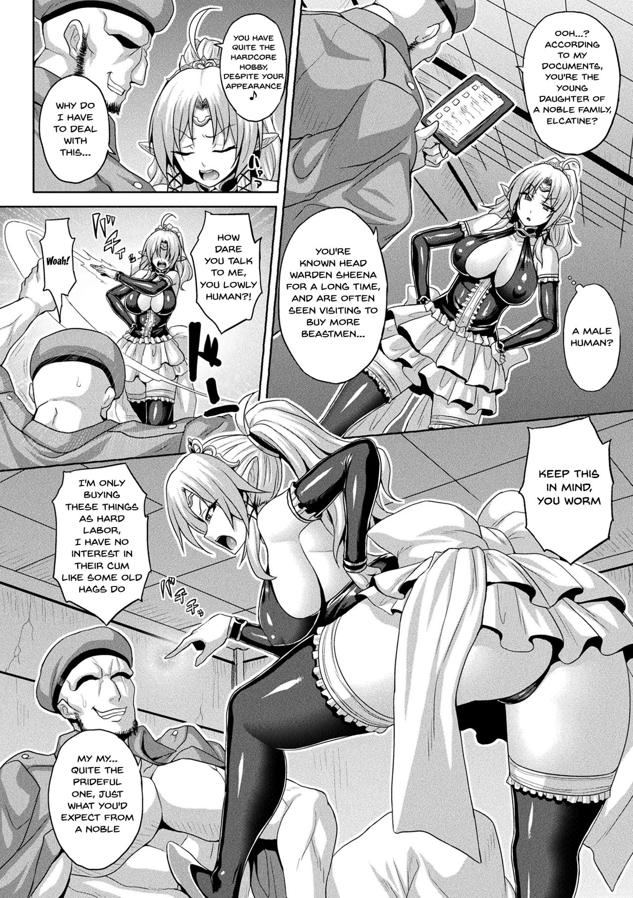 [ソメジマ] メス堕ち敗北少女 第1-2話 [英訳] [DL版]