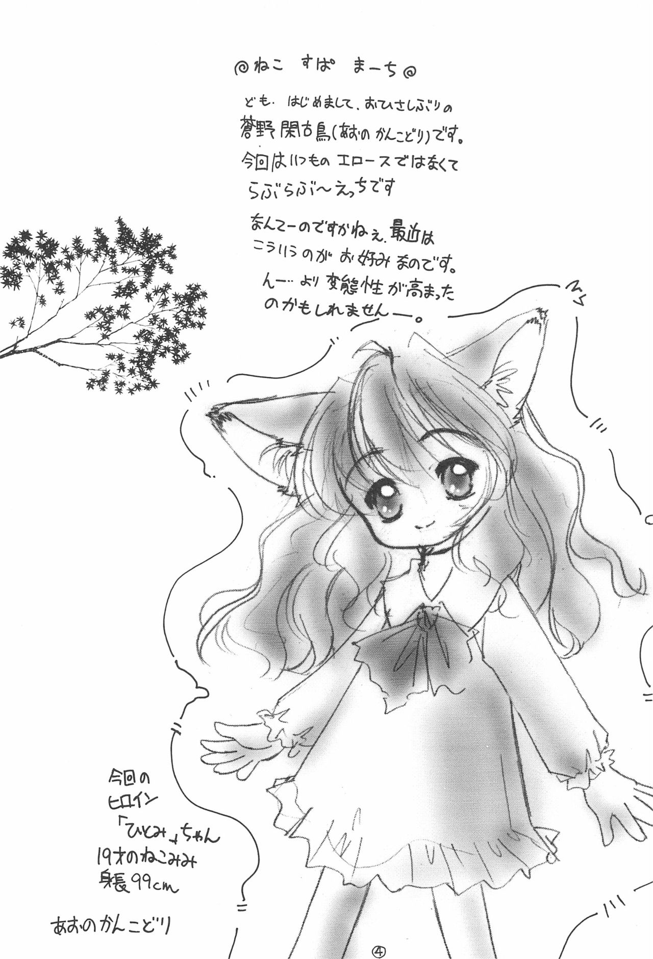 (C61) [閑古鳥ハウス (蒼野閑古鳥)] ねこすぱまーち