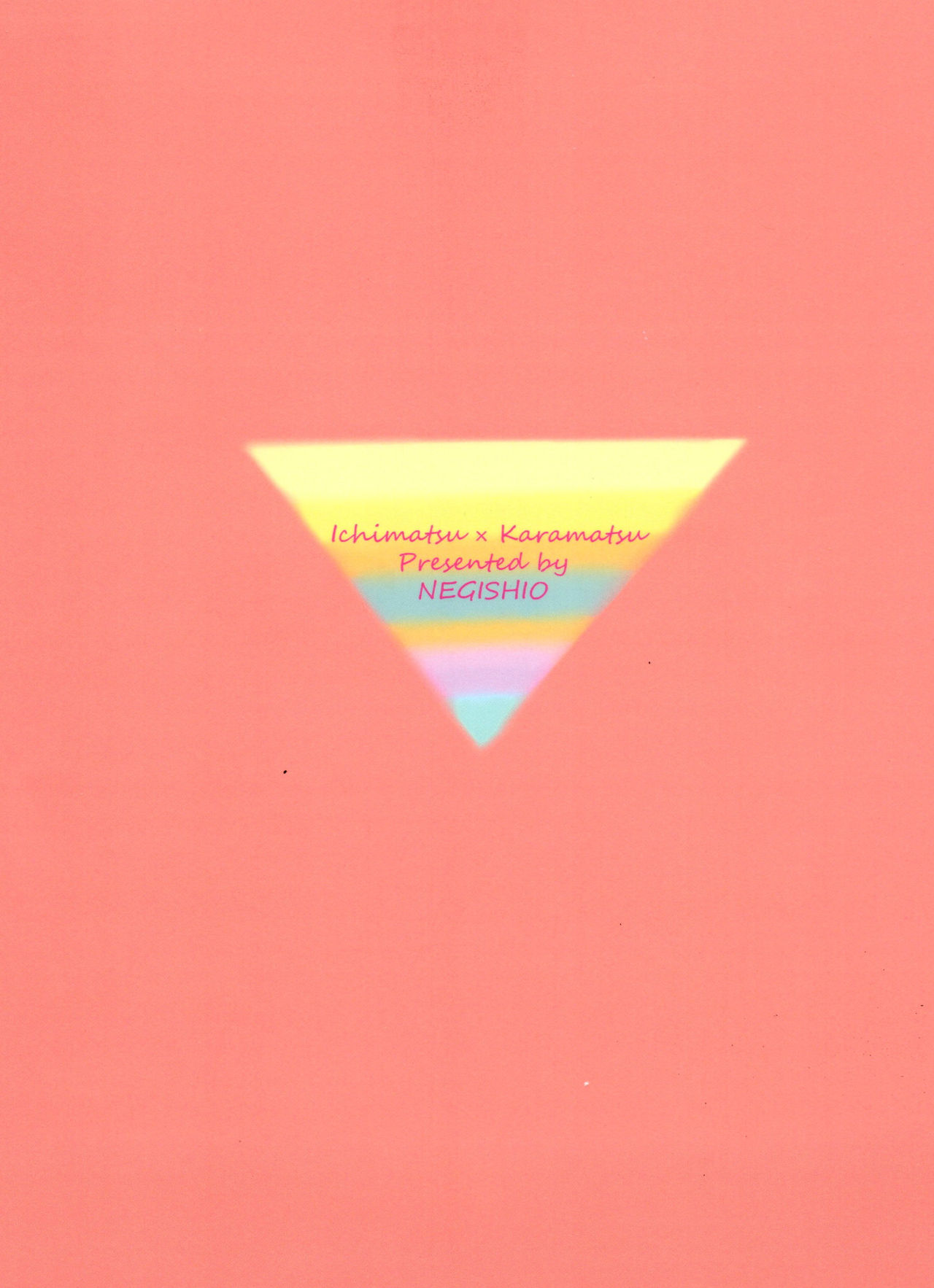 (コミックマーケット94) [NeGISHIO (ジャギ石)] IT IS THE COLORFUL LIFE 2 (おそ松さん)