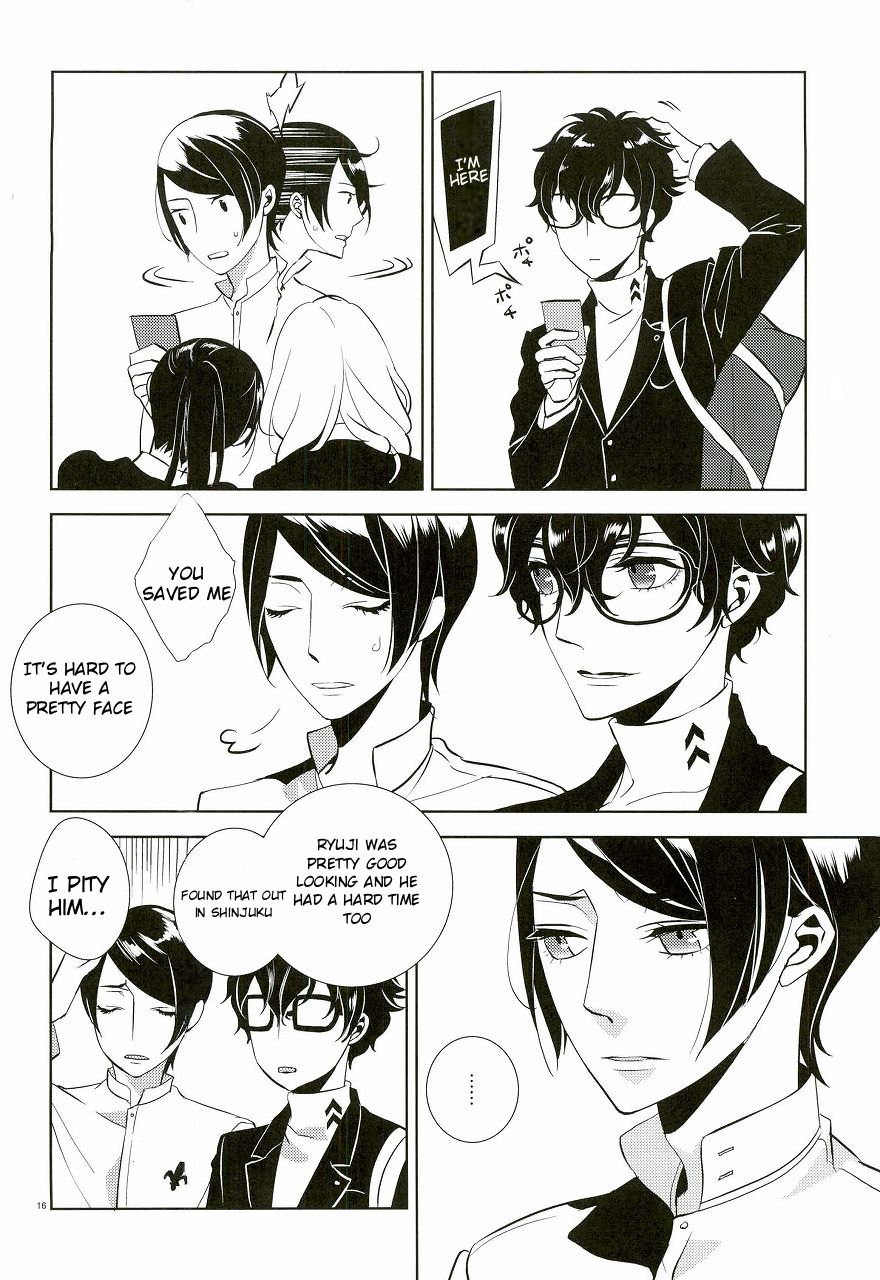 (C91) [AUH (soie)] Blank Cardの表裏 (ペルソナ 5)