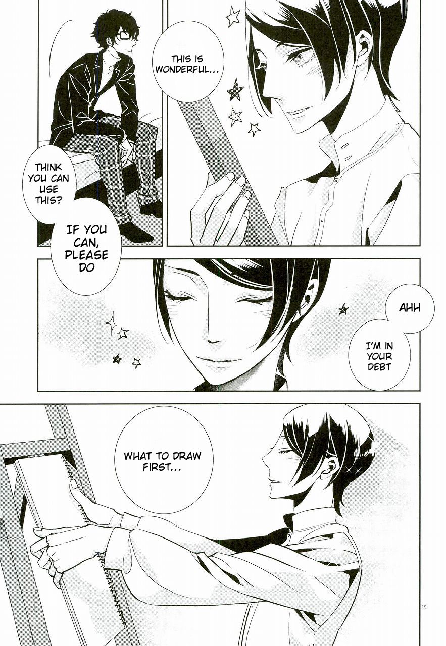 (C91) [AUH (soie)] Blank Cardの表裏 (ペルソナ 5)