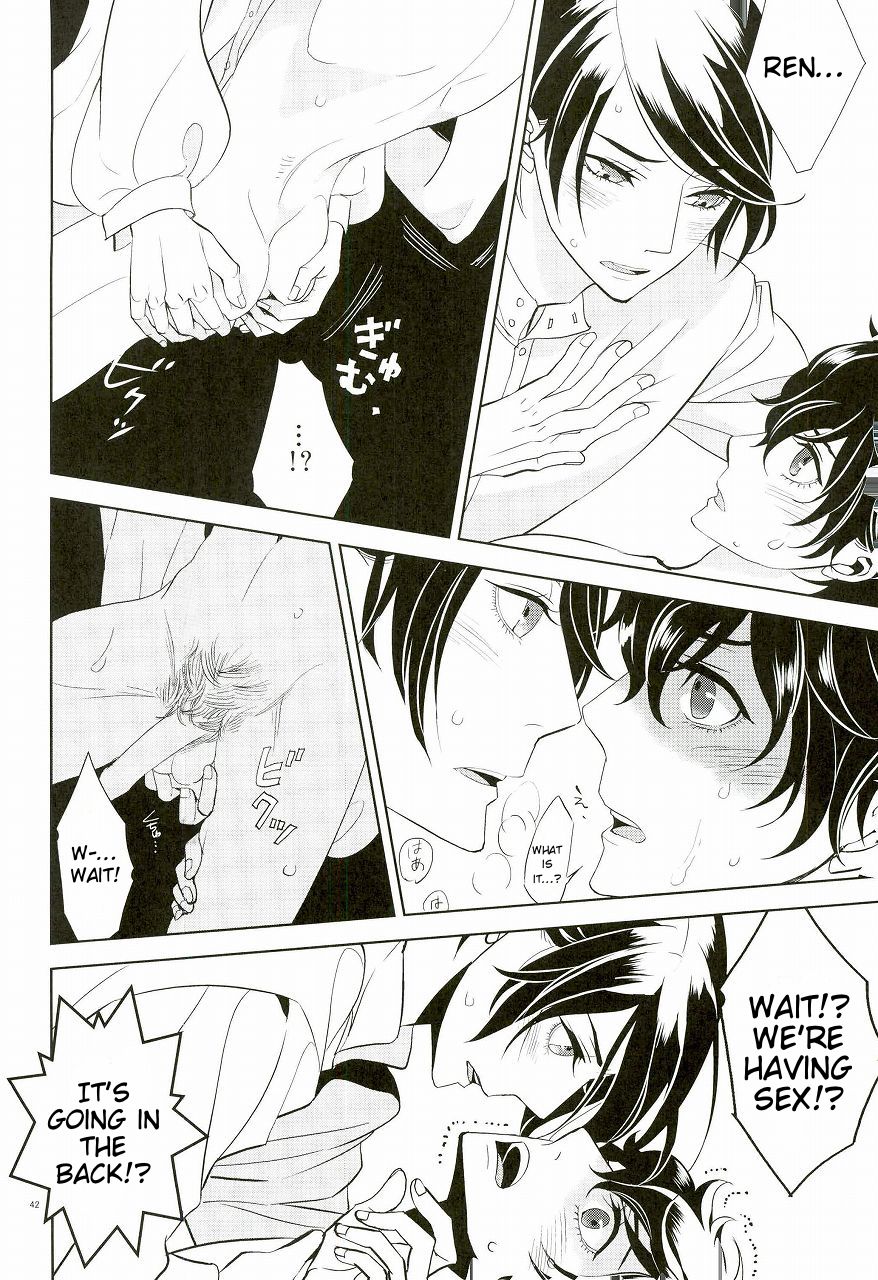 (C91) [AUH (soie)] Blank Cardの表裏 (ペルソナ 5)