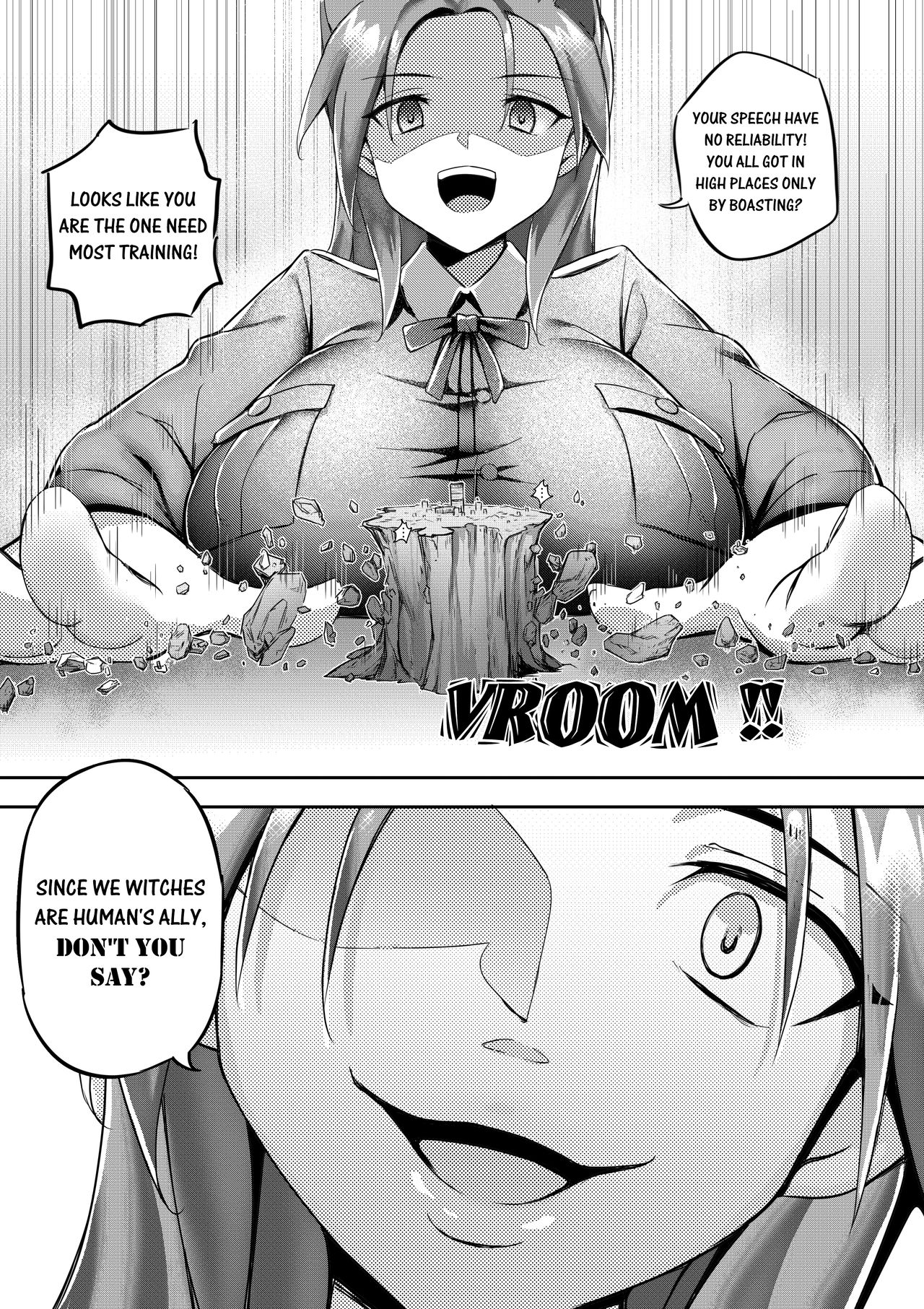 [亭風酒寺御] Airstrike!!! (ストライクウィッチーズ) [英語] [無修正]