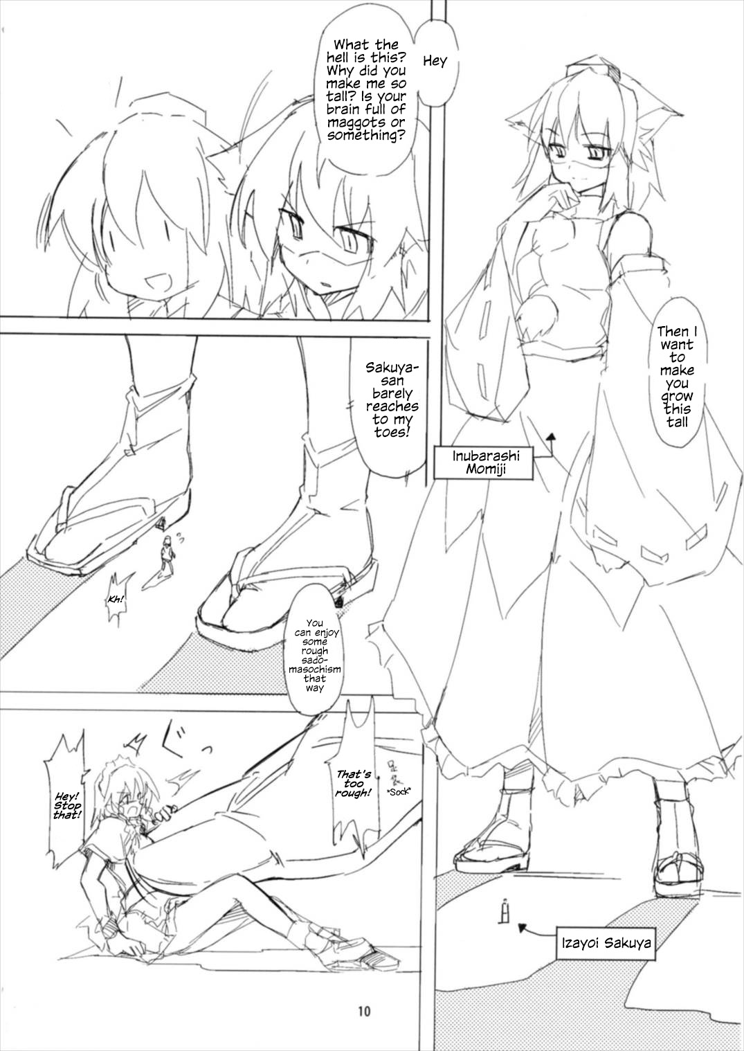 (例大祭14) [TEDDY-PLAZA (瀬尾辰也)] 射命丸教授の比率的愛情 (東方Project) [英訳]