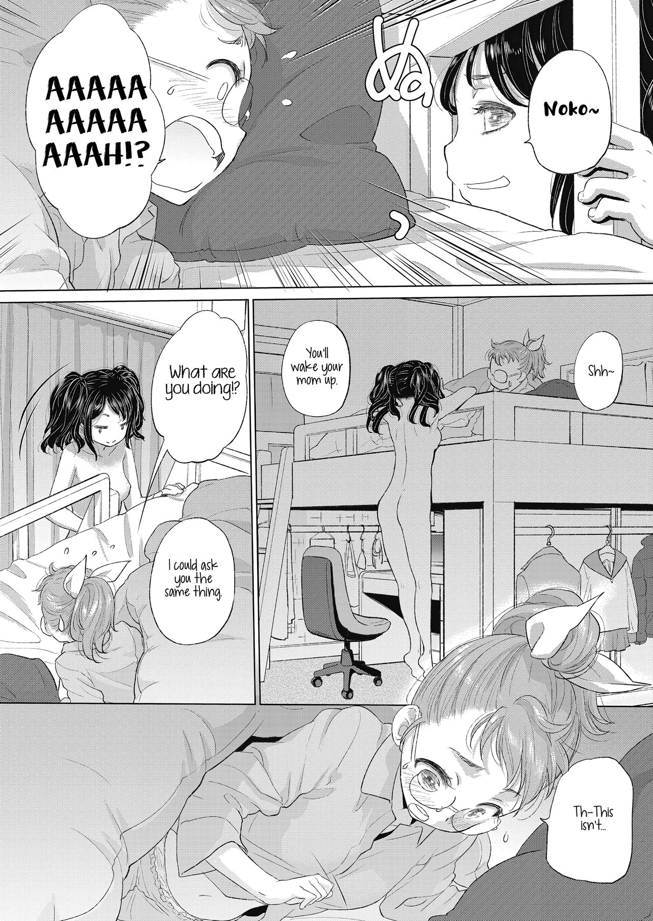 [玄鉄絢] たえちゃんとじみこさん 第14.5話, 第22-25話 [英訳] [DL版]