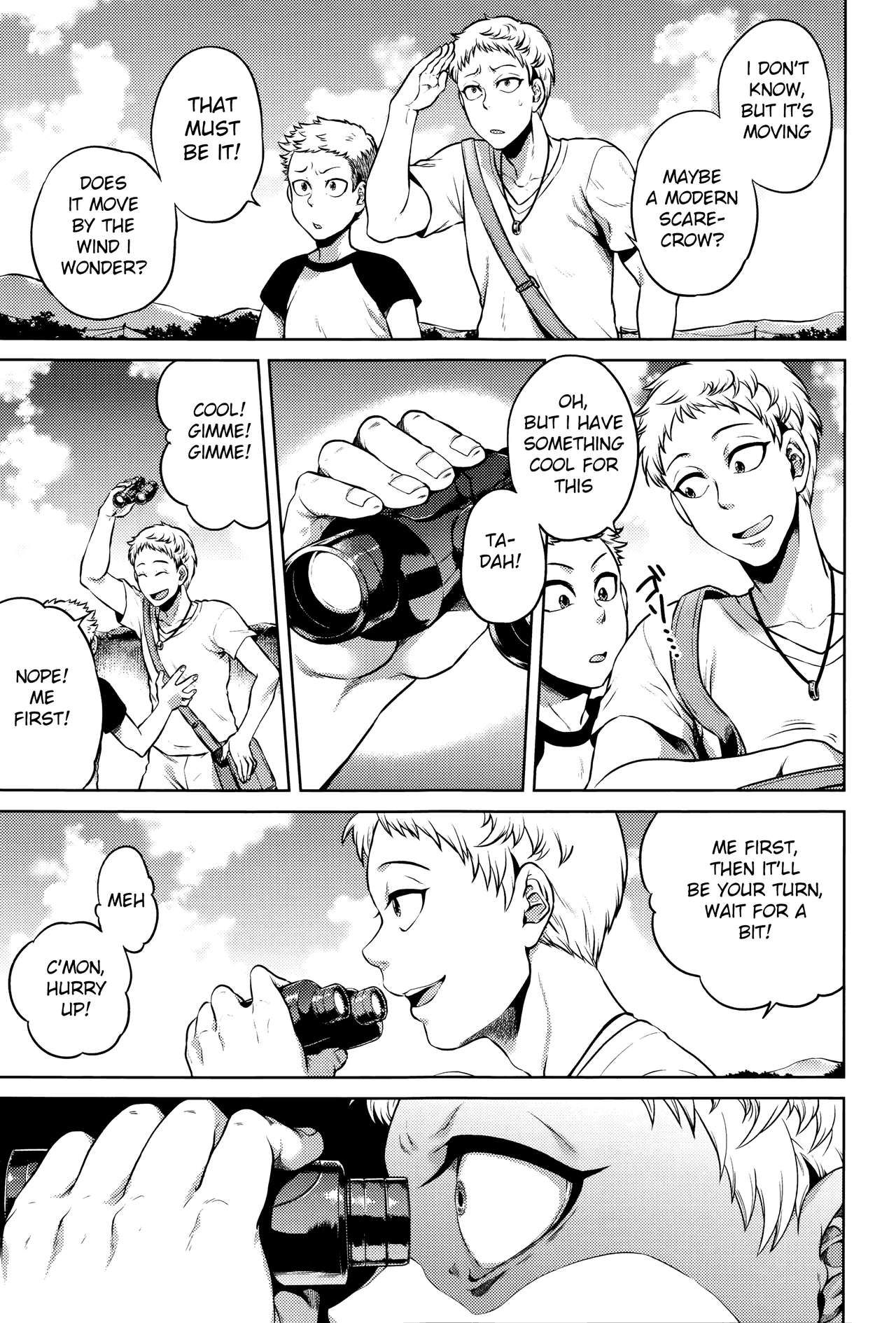 [叙火] 八尺八話快樂巡り 異形怪奇譚 [英訳] [無修正]