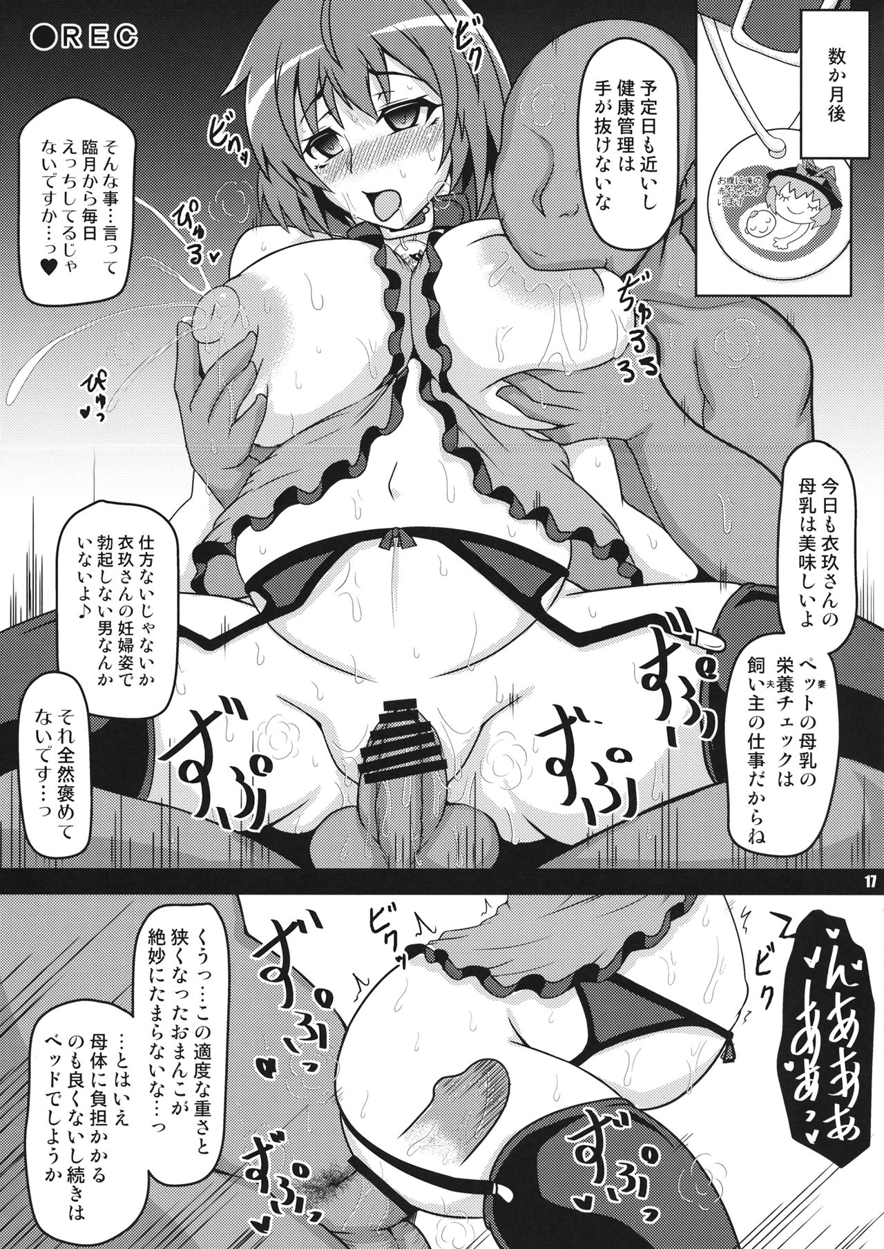 (C96) [禍葬現実 (支倉ノイズ)] 孕殖龍魚 (東方Project)