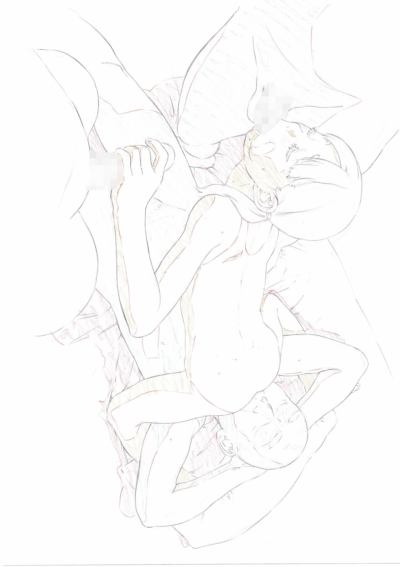 [モモンガ倶楽部 (林原ひかり)] Practice Piece vol.10 ラフ原画習作集