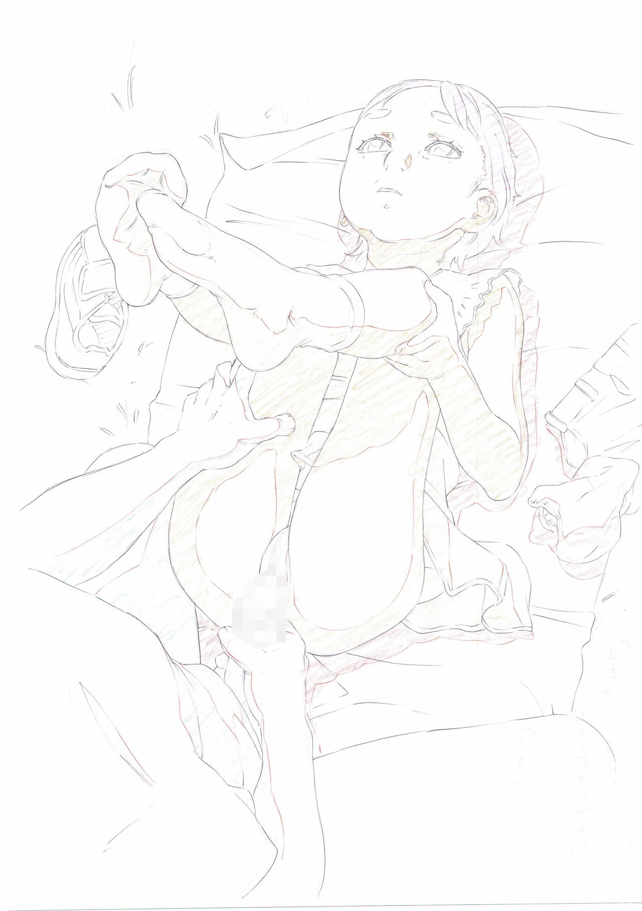 [モモンガ倶楽部 (林原ひかり)] Practice Piece vol.10 ラフ原画習作集