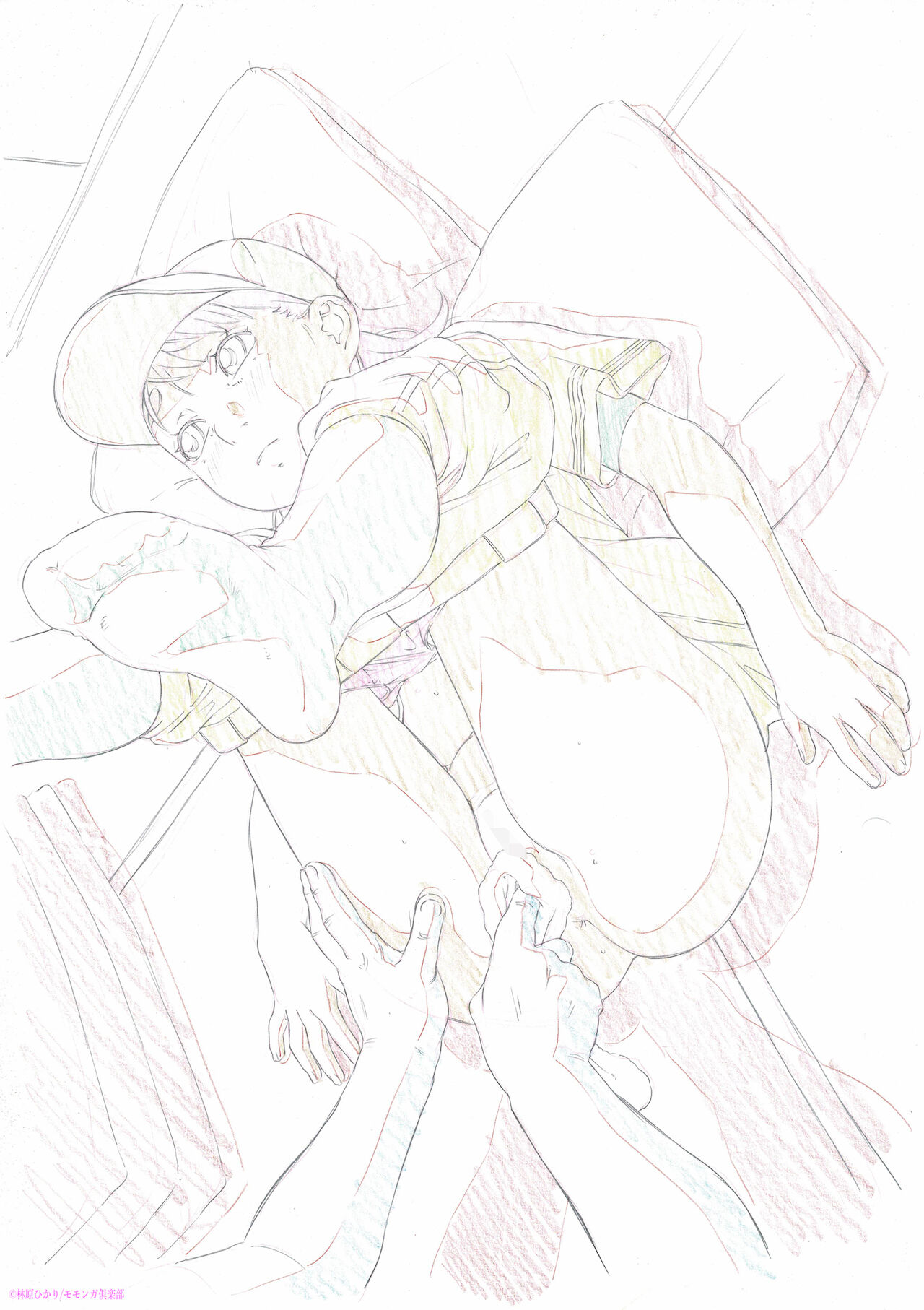 [モモンガ倶楽部 (林原ひかり)] Practice Piece vol.10 ラフ原画習作集