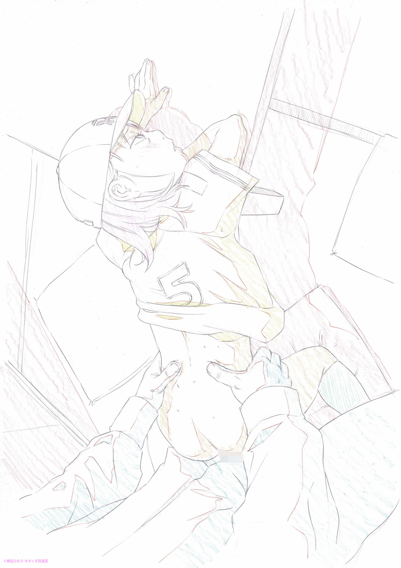 [モモンガ倶楽部 (林原ひかり)] Practice Piece vol.10 ラフ原画習作集