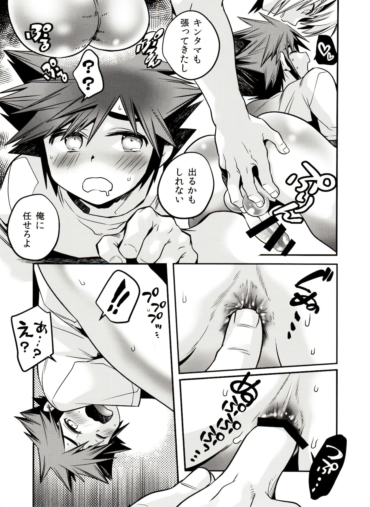 [コミックマーケット97] [烏丸ぴんく東入ル (烏丸ぴんく)] アクロスザボーダーライン (キングダム ハーツ シリーズ)