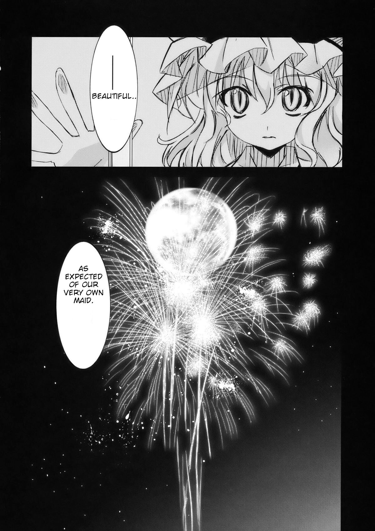 (例大祭6) [CHRONOLOG、Rengaworks (桜沢いづみ、煉瓦)] SCARLET FATALISM (東方Project) [英訳]