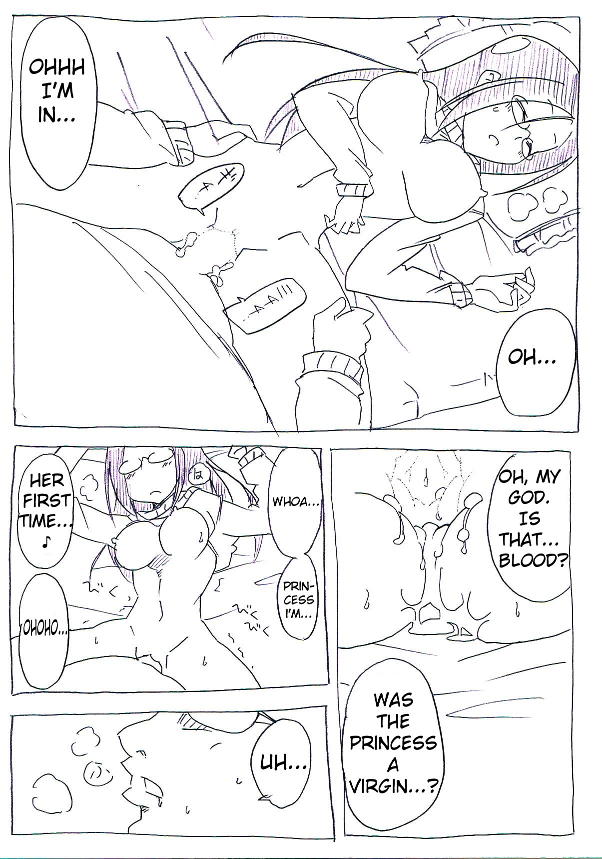 [サークルオブ謙虚] オタサーの姫が寝ている間に取り巻きに犯される [DL版]