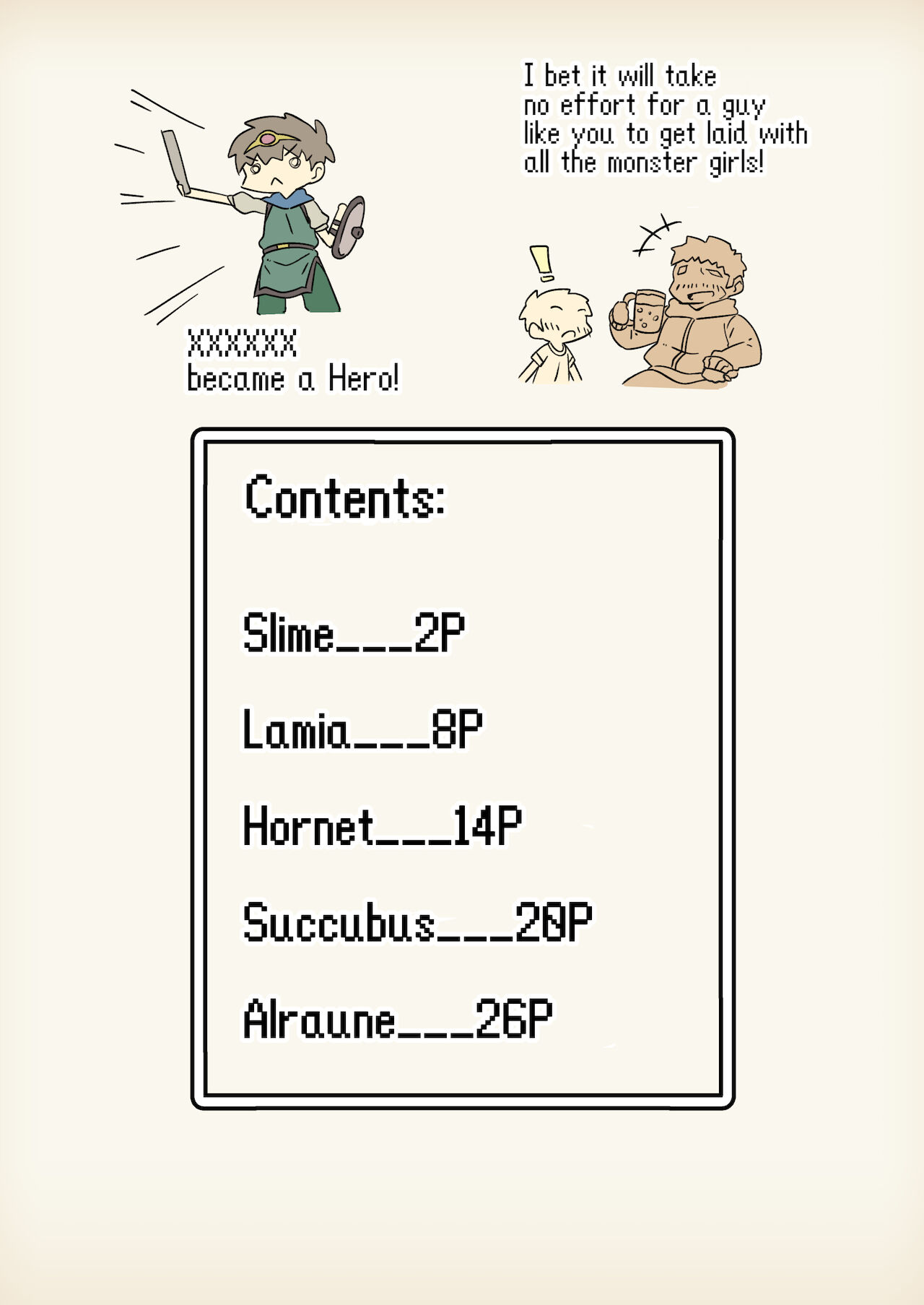 [サキュバスの卵 (アネスキー)] 魔物娘との戦いは勝っても負けてもえっちな展開になる [英訳]