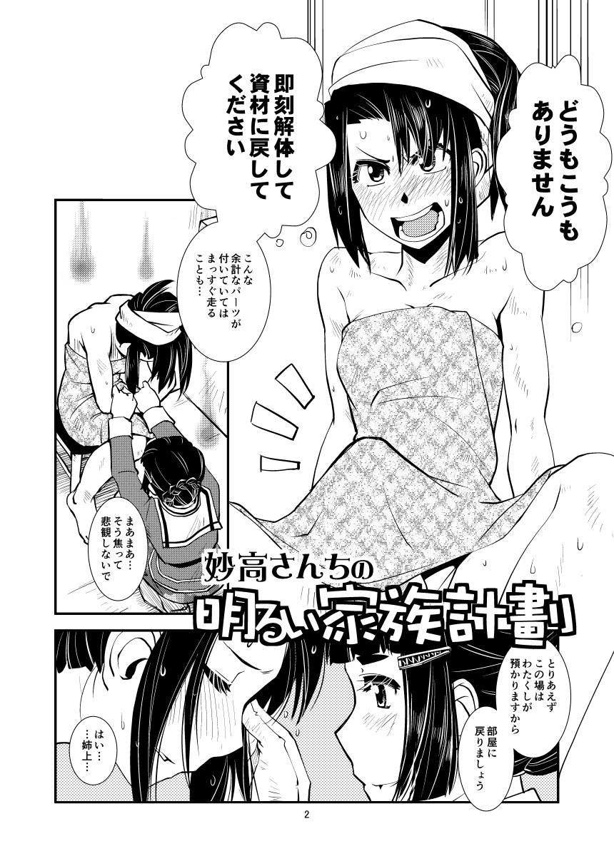 [かもたま酒造 (かもたま)] 妙高さんちの明るい家族計畫 (艦隊これくしょん -艦これ-)