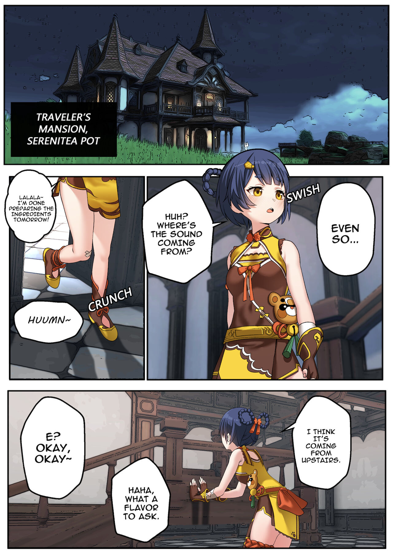 [MoMoKo] 彼女たちの除霊方法 (原神) [英語]