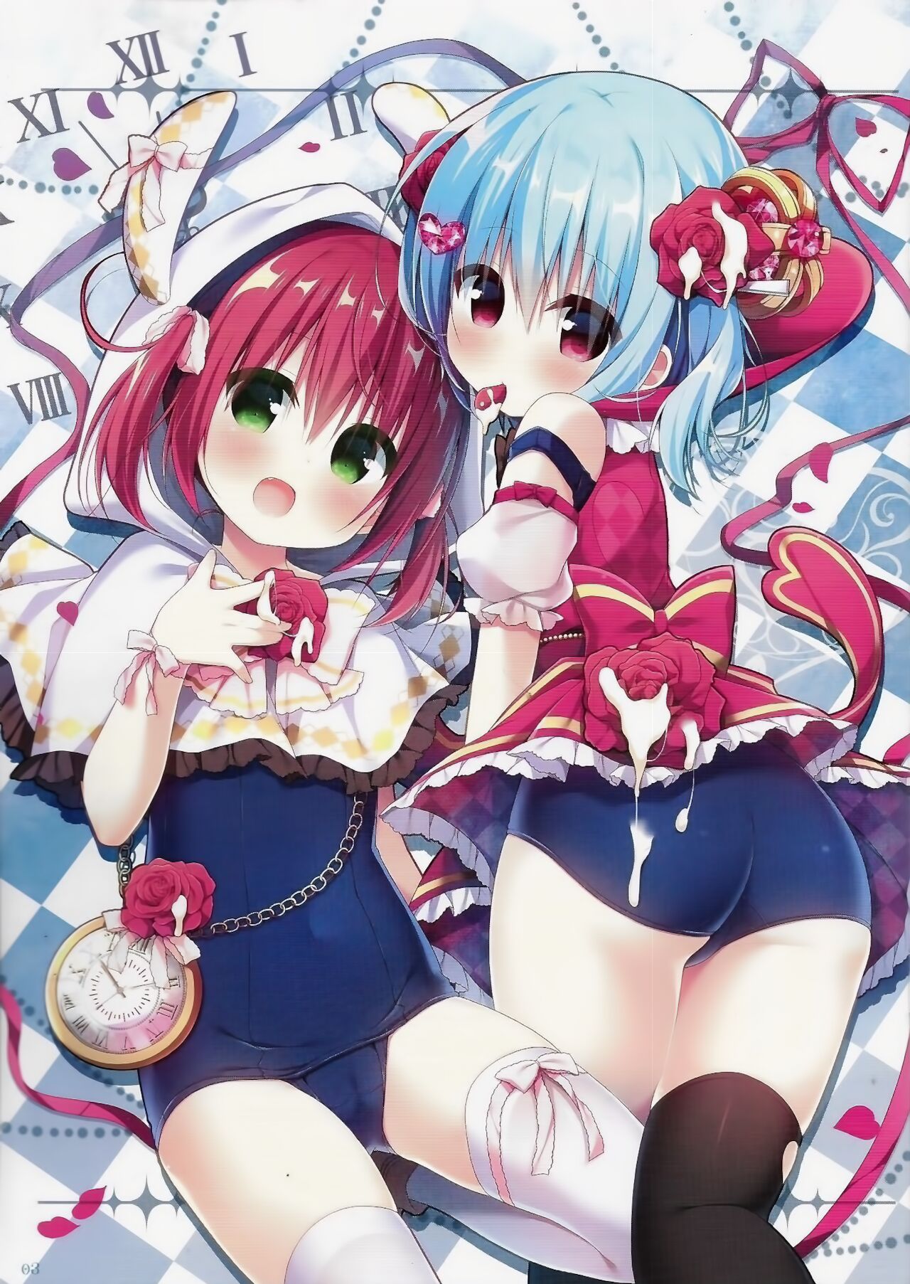 (COMIC1☆15) [うなぎやさん (花宮なつか)] White to Navy 03 [中国翻訳]