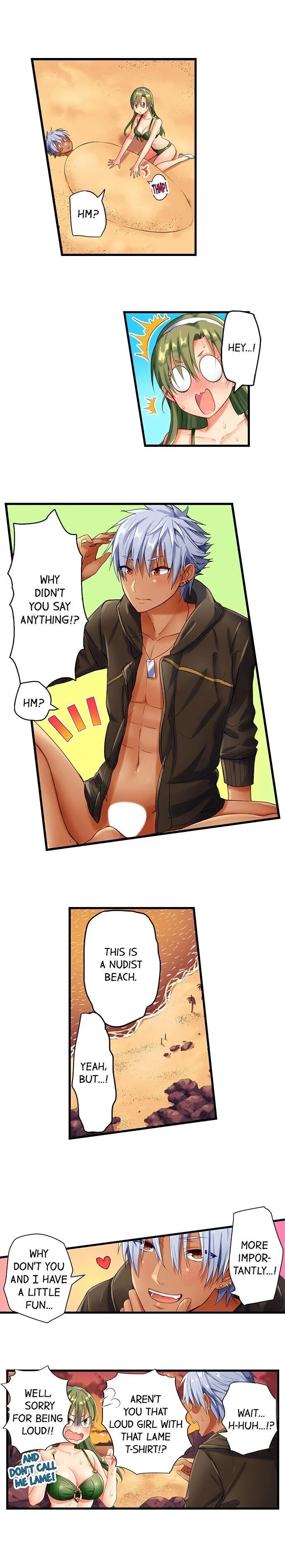 クセになる絶頂～ヌーディストビーチでの貞操は自己責任です