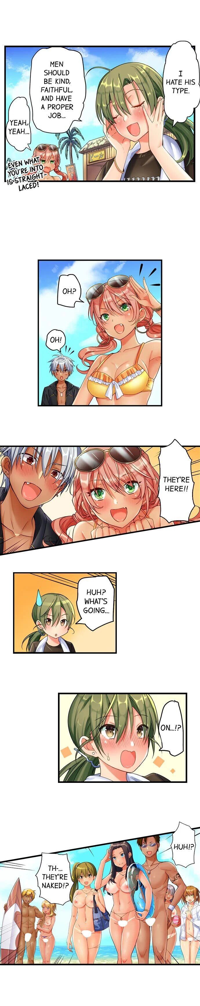 クセになる絶頂～ヌーディストビーチでの貞操は自己責任です