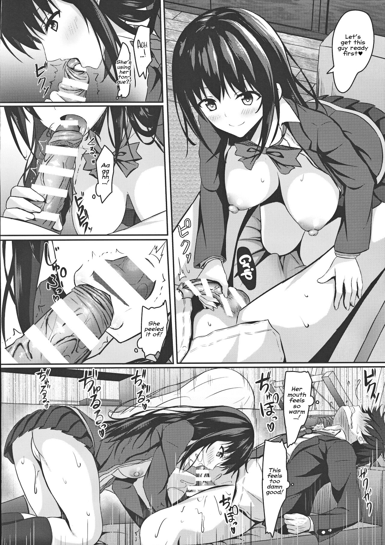 (C97) [あかなぎ (相川たつき)] 中学1年の僕と恋人のjkのお姉ちゃん [英訳]