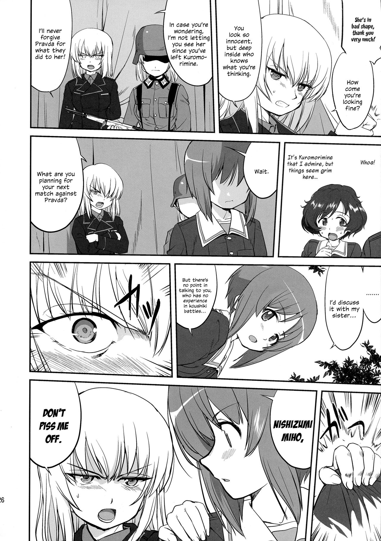 (C85) [蛸壷屋 (TK)] ゆきゆきて戦車道 バトル・オブ・プラウダ (ガールズ&パンツァー) [英訳]