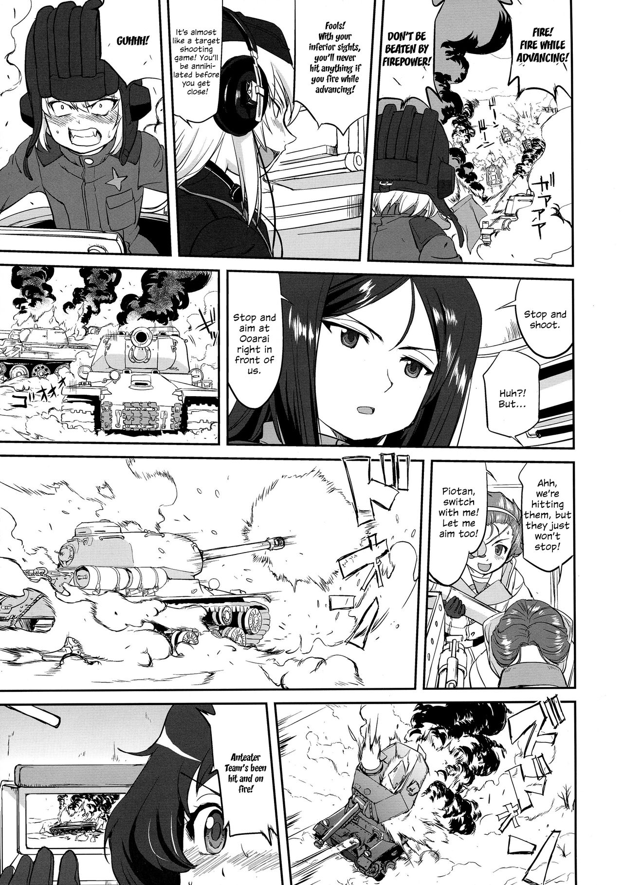 (C85) [蛸壷屋 (TK)] ゆきゆきて戦車道 バトル・オブ・プラウダ (ガールズ&パンツァー) [英訳]