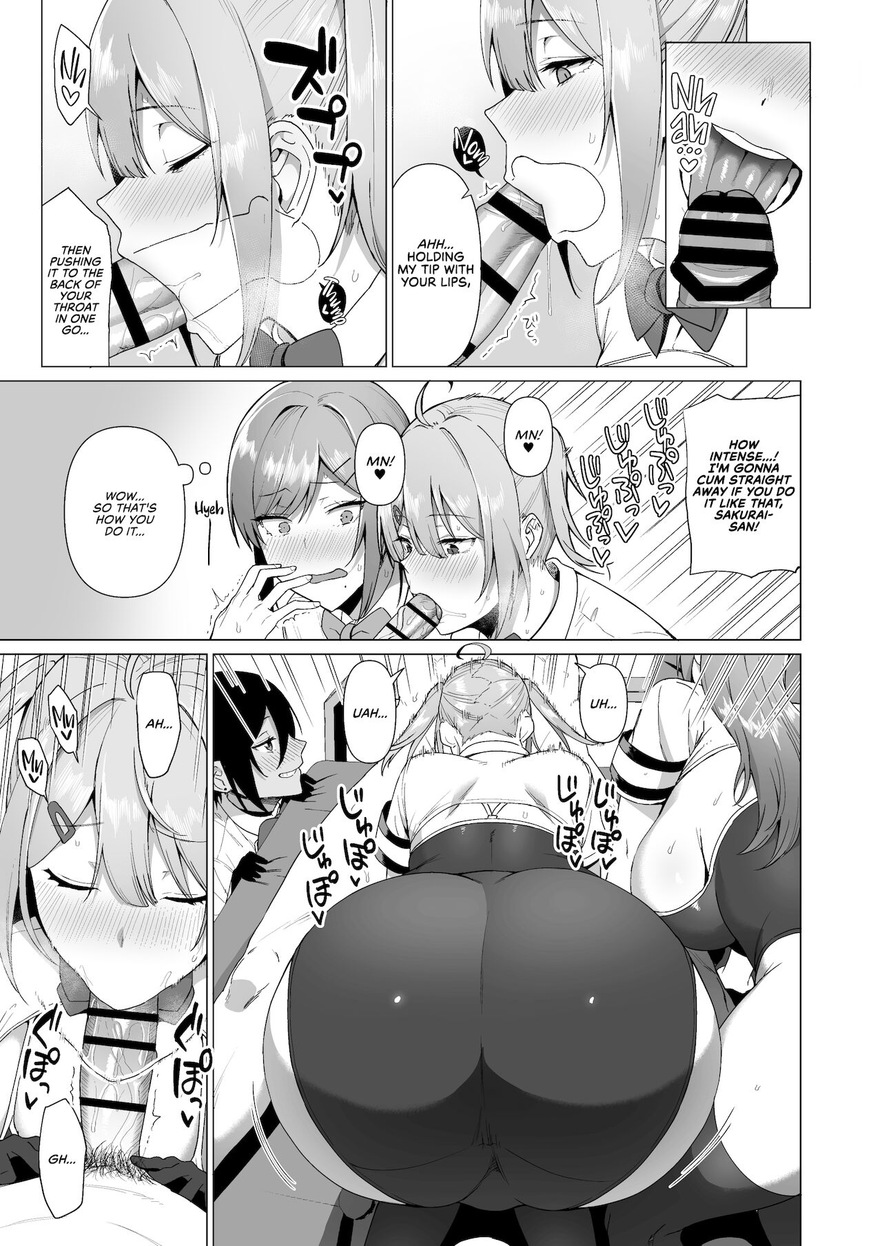 [生き恥ハミングバード (天野どん)] 風紀委員とフーゾク活動 vol.3 [英訳]