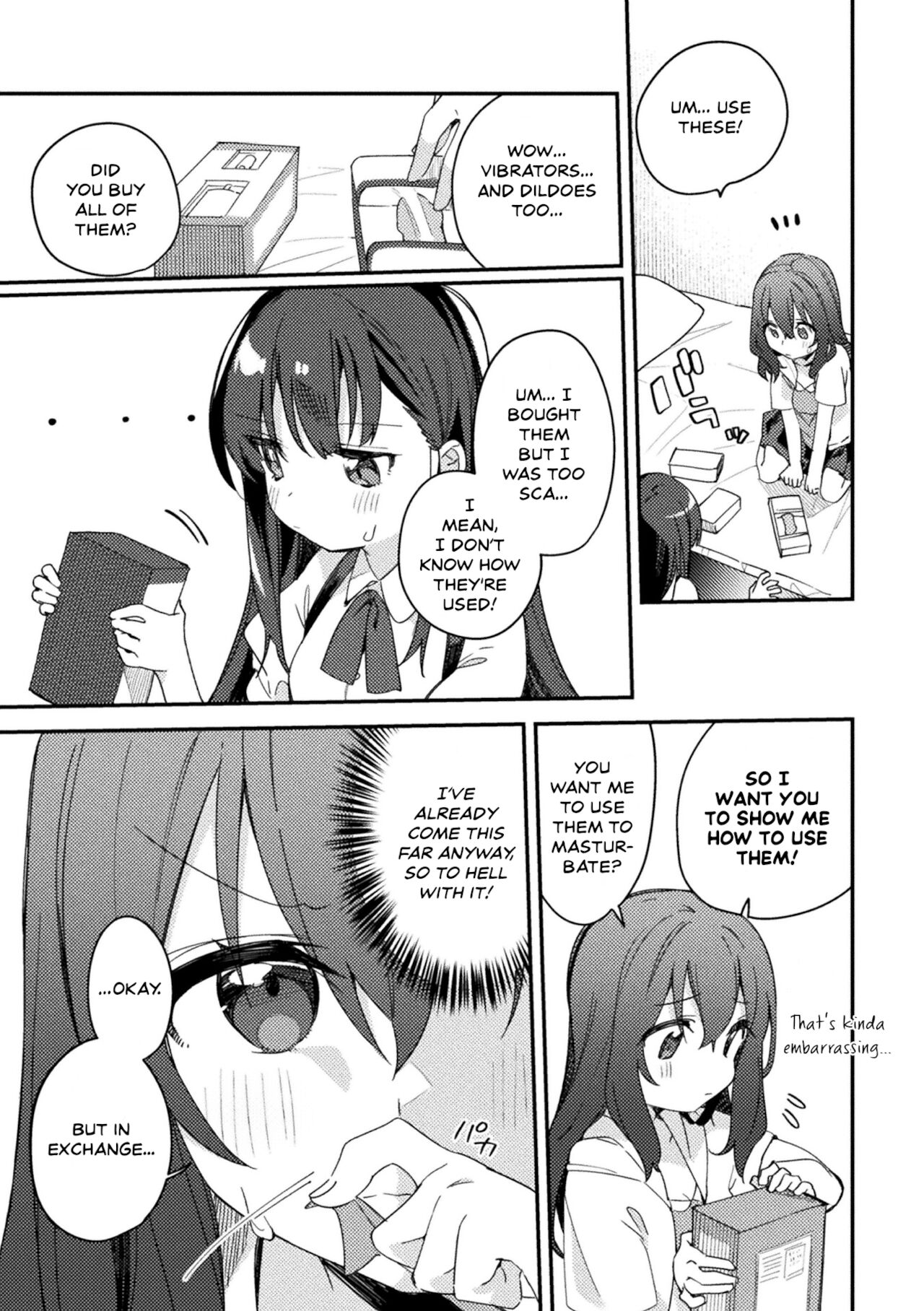 [凍咲しいな] マジメちゃんの知りたがり (二次元コミックマガジン メスガキvs優しいお姉さんVol.2) [英訳] [DL版]