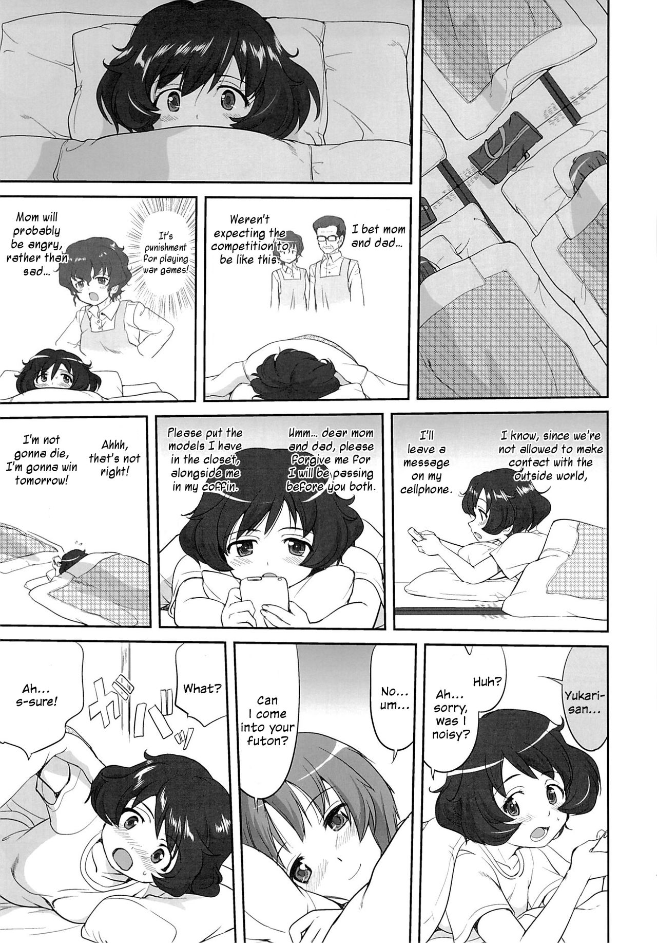 (C86) [蛸壷屋 (TK)] ゆきゆきて戦車道 黒森峰の戦い (ガールズ&パンツァー) [英訳]