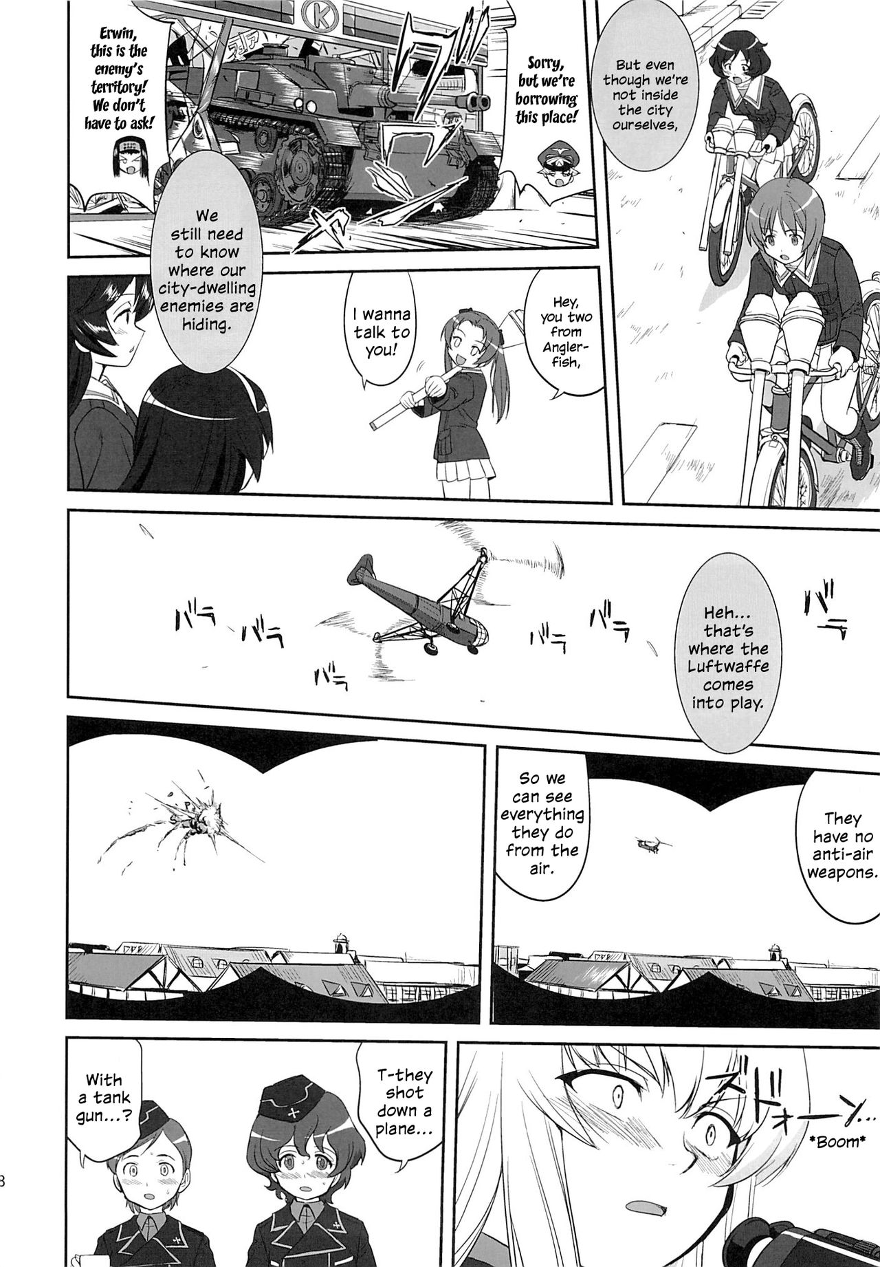 (C86) [蛸壷屋 (TK)] ゆきゆきて戦車道 黒森峰の戦い (ガールズ&パンツァー) [英訳]