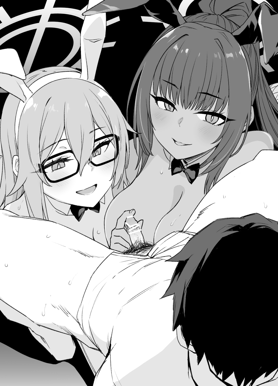 [草野郎] ブルアカ洗脳バニー奴隷化（NTR＆ビッチ化）