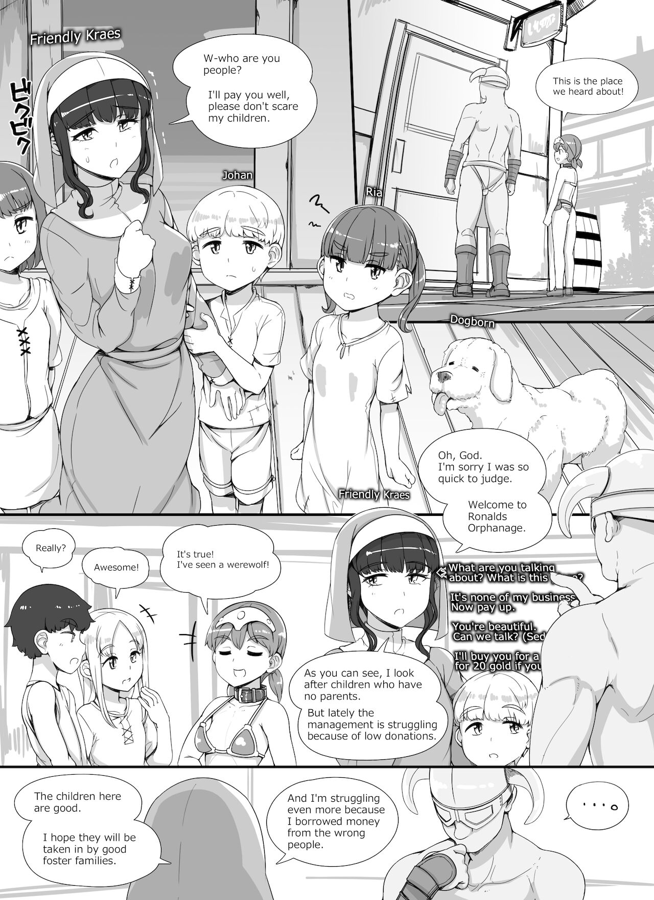 [nounanka(あぶぶ)] NPC姦MOD2 [英訳]
