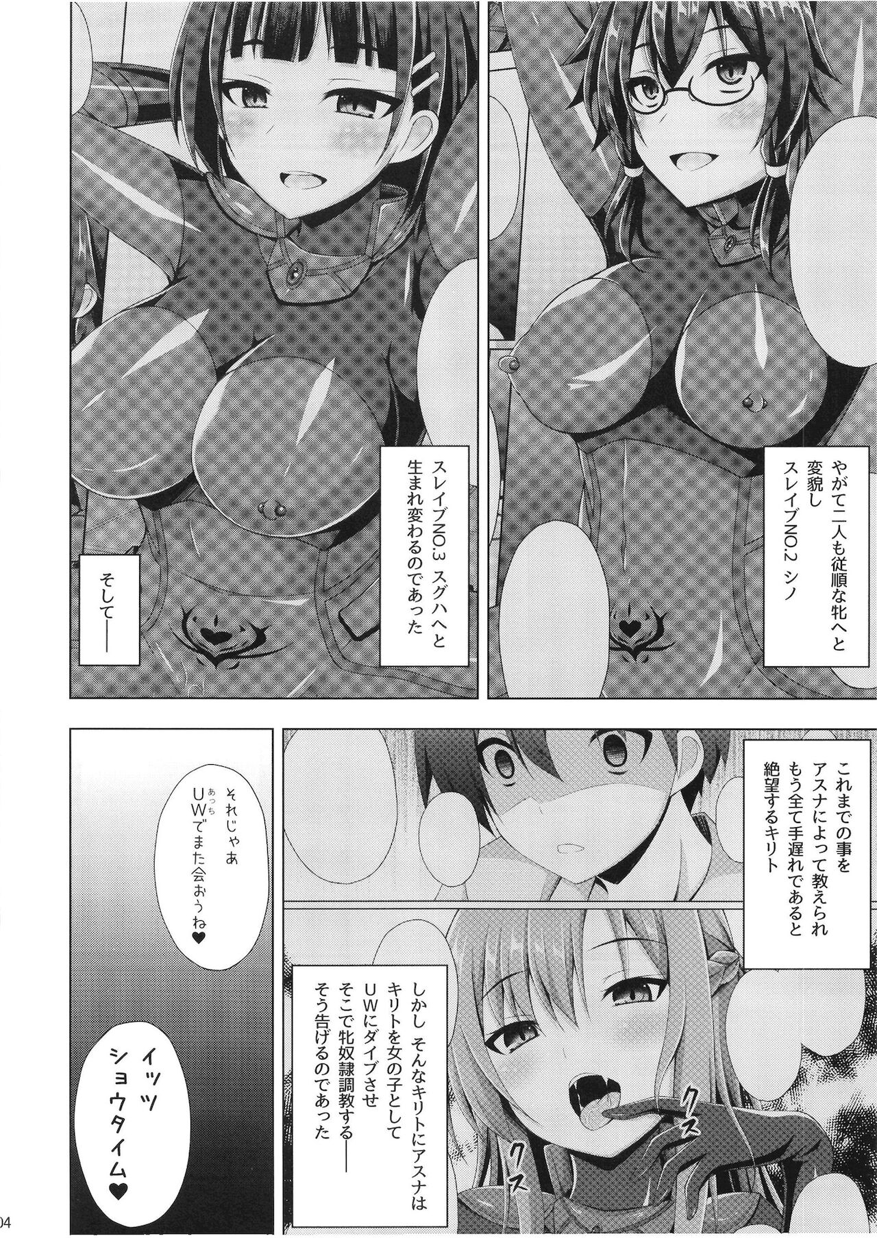 [Imitation Moon (成海優)] 黒の剣士と呼ばれた俺はもういない… (ソードアート・オンライン) [DL版]