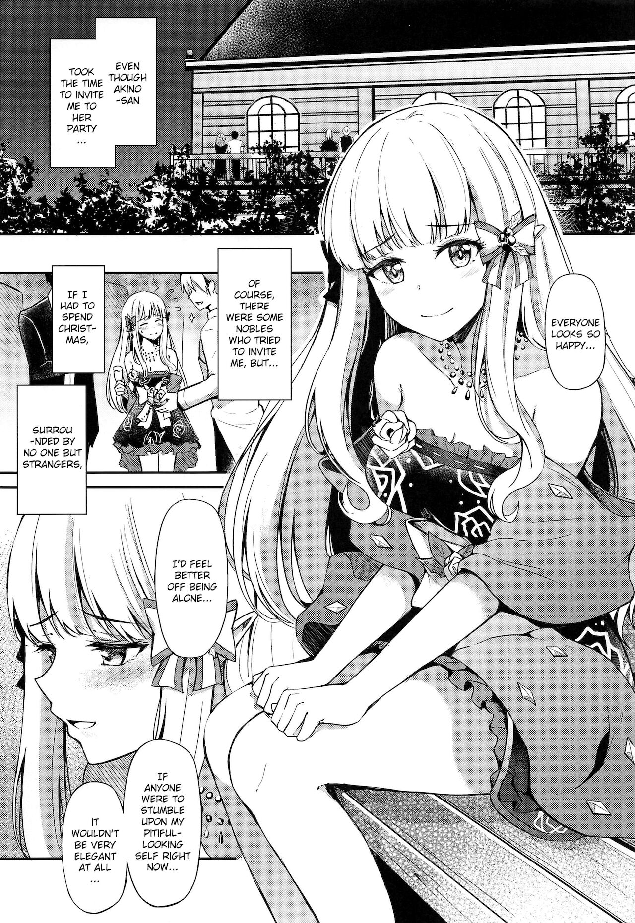 (GW超同人祭) [紺色果実 (紺菓)] サレンのラブローズ (プリンセスコネクト!Re:Dive) [英訳]