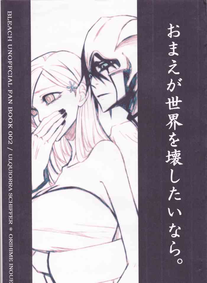 [jargons (トガノカヅィ)] おまえが世界を壊したいなら。 (ブリーチ)