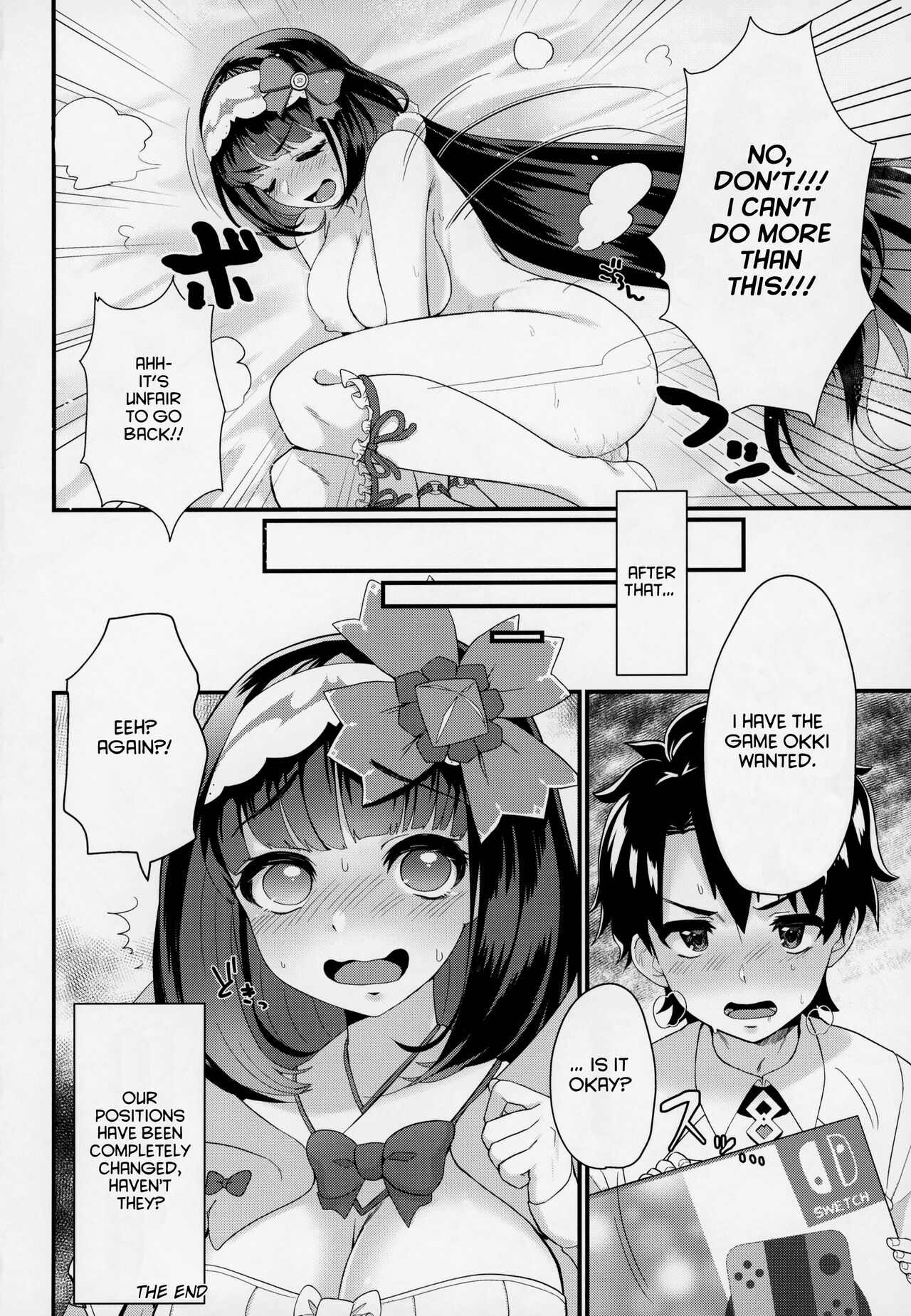 (C95) [ぼくらごさい (ごさいじ)] おねだり上手のおさかべちゃん (Fate/Grand Order) [英訳]