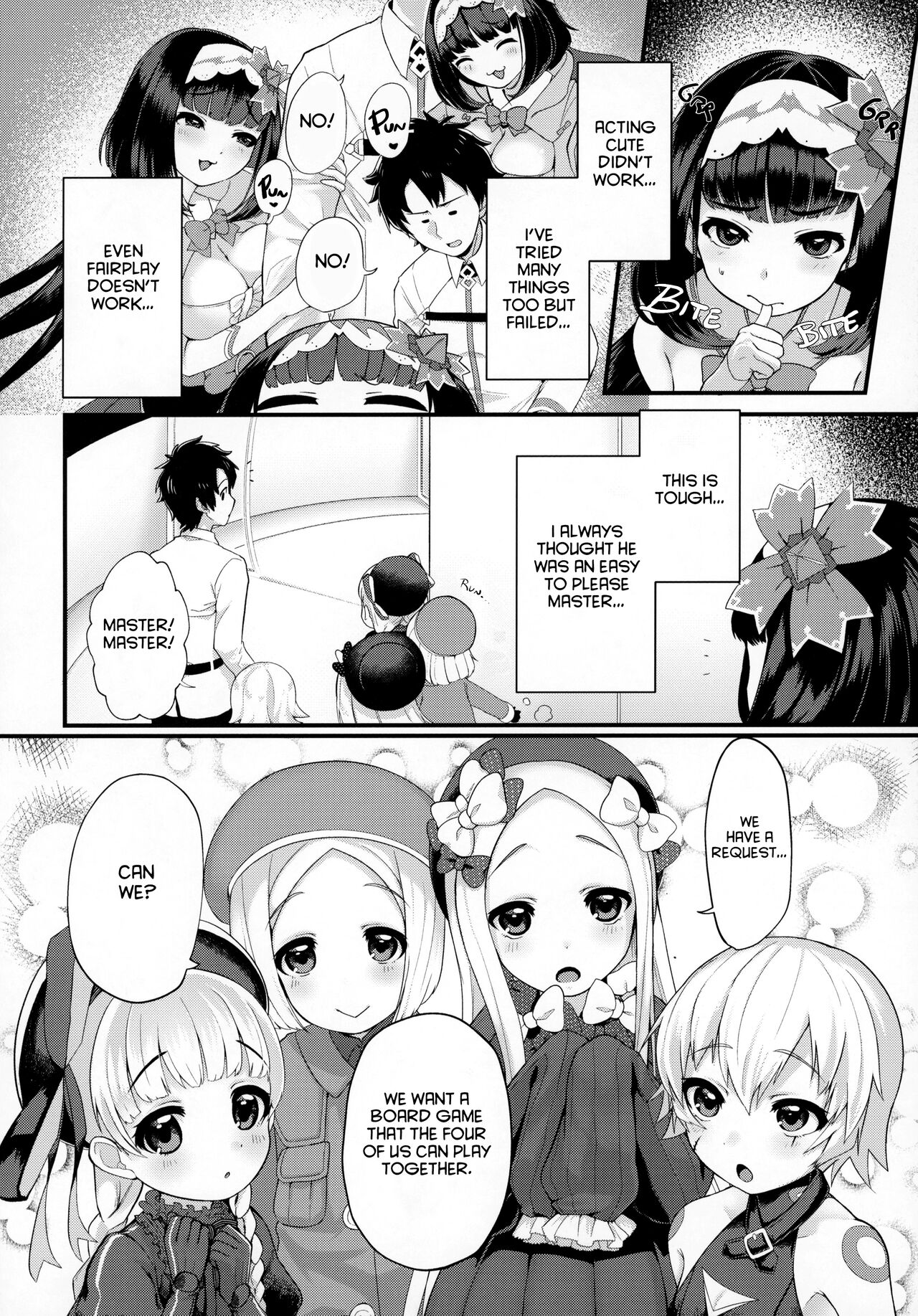 (C95) [ぼくらごさい (ごさいじ)] おねだり上手のおさかべちゃん (Fate/Grand Order) [英訳]