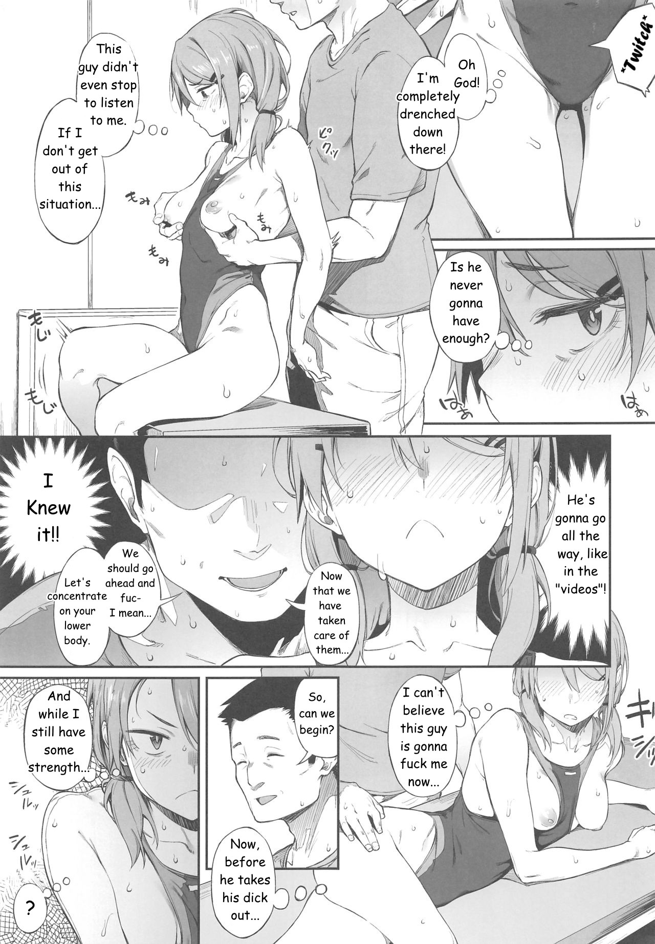 [ぴこりん! (スピリタス太郎)] エロとツッコミ [英語]