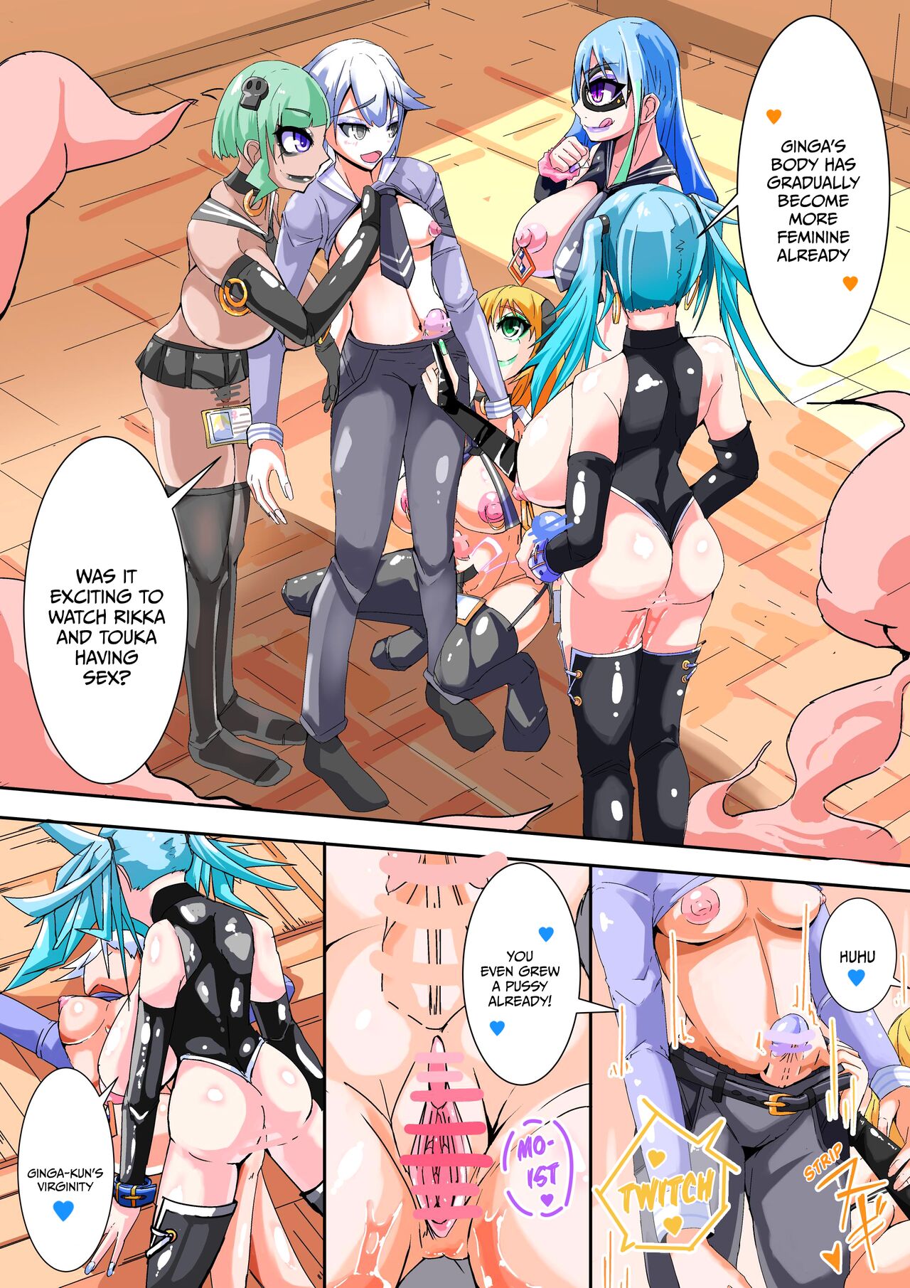 [hentaiworks (あるま)] ふたなり奴隷学園化計画5 [英訳]