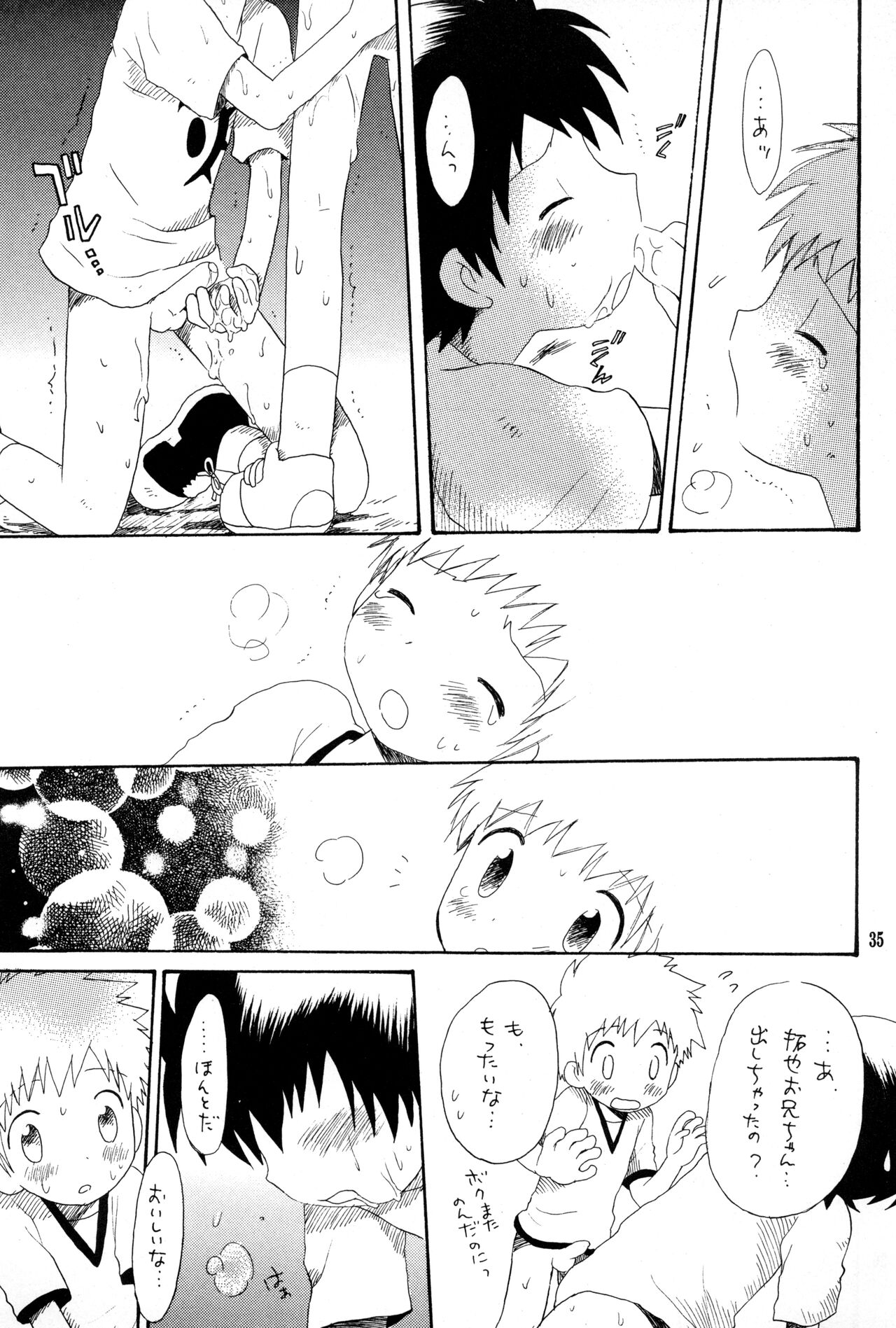 (C62) [くるぐるDNA (星逢ひろ)] Brother Blue Berry (デジモンフロンティア)