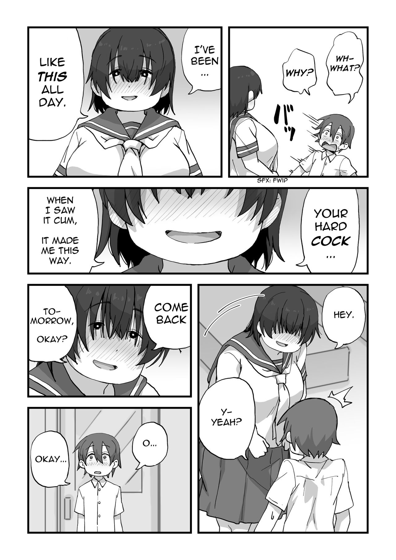 [かめきりん] 僕は漫研専属ヌードモデル [英訳]