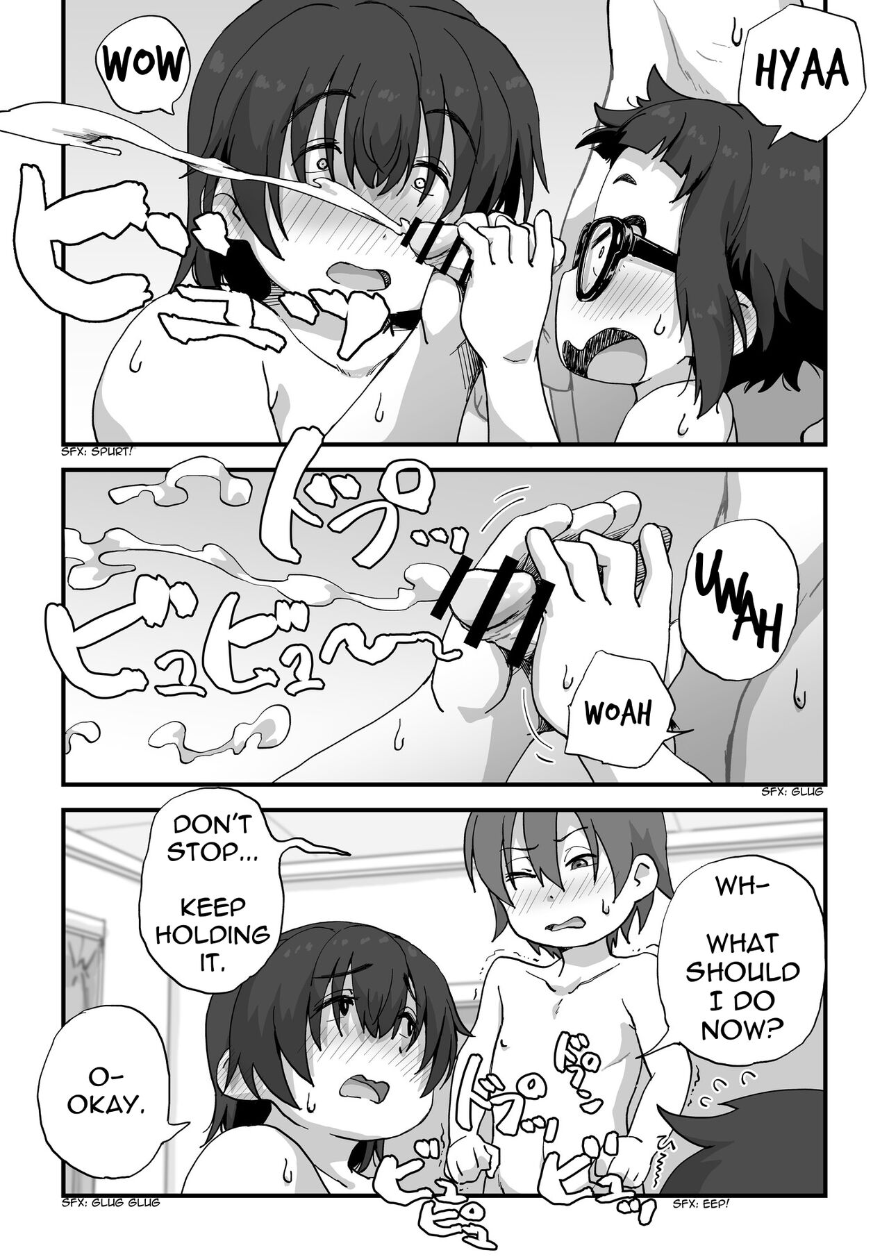 [かめきりん] 僕は漫研専属ヌードモデル [英訳]