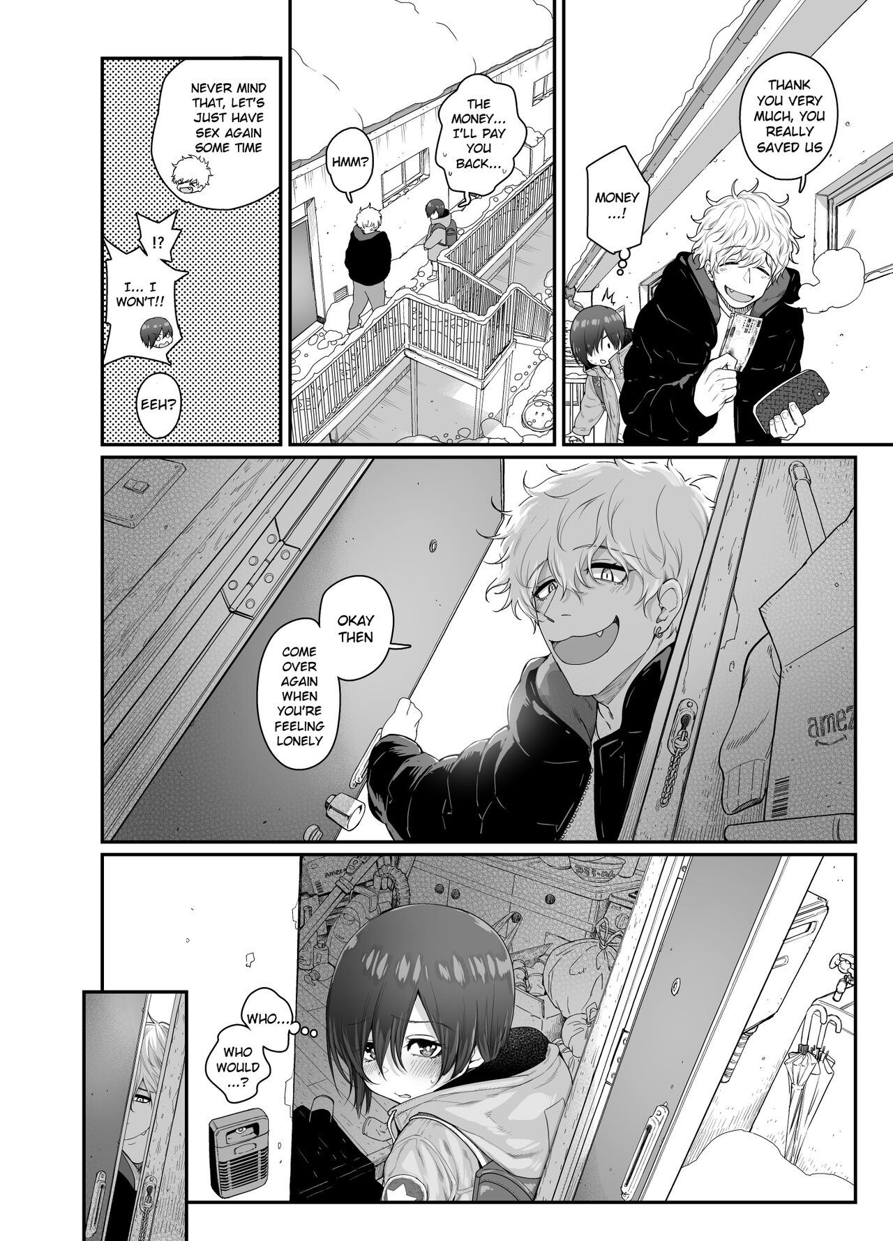 [きゃらだいん] 無知少年が部屋の鍵を忘れたら [英訳] [DL版]