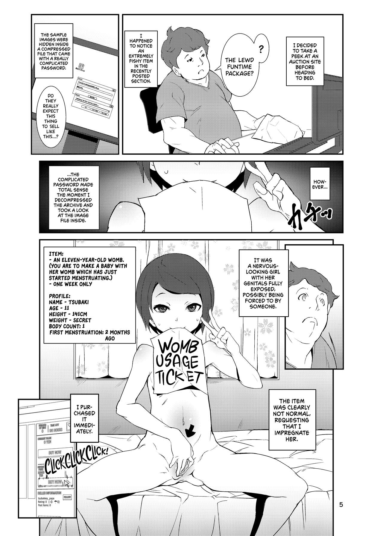 [テングサ (tokorot)] 落札!お楽しみ小袋 [英訳] [無修正] [DL版]
