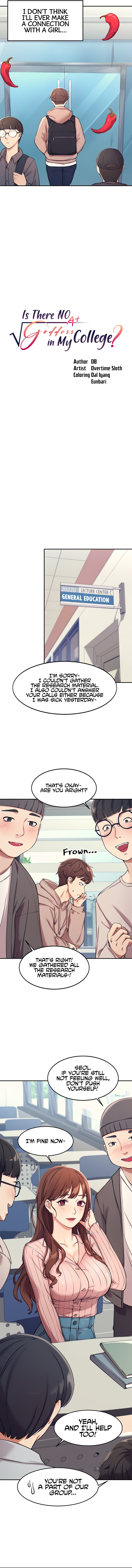 [OB, Overtime Sloth] Is There No Goddess in My College? Ch.10/? [English] [Manhwa PDF]