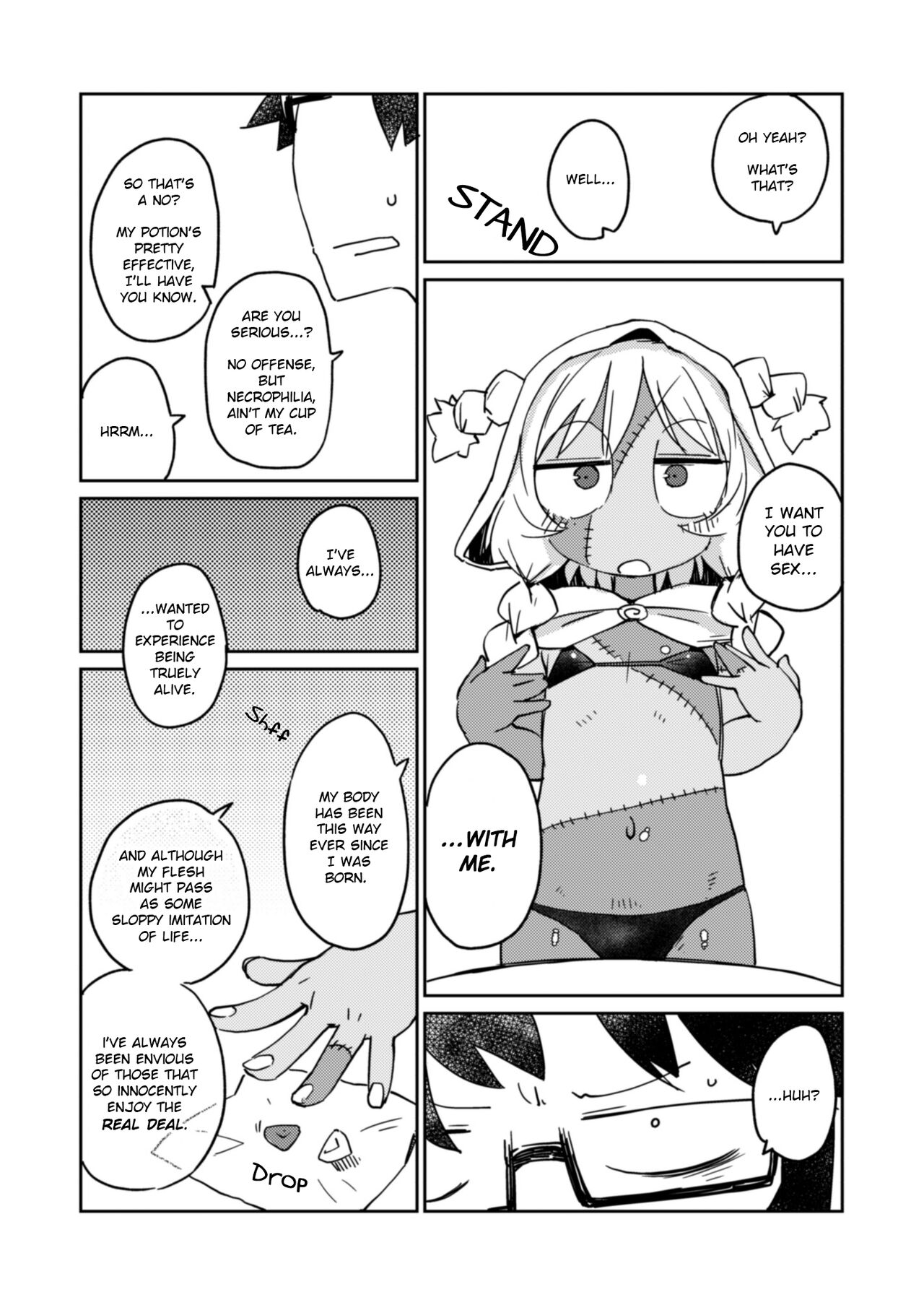 [AstroQube. (masha)] 後輩の単眼ちゃん#4 [英訳] [DL版]