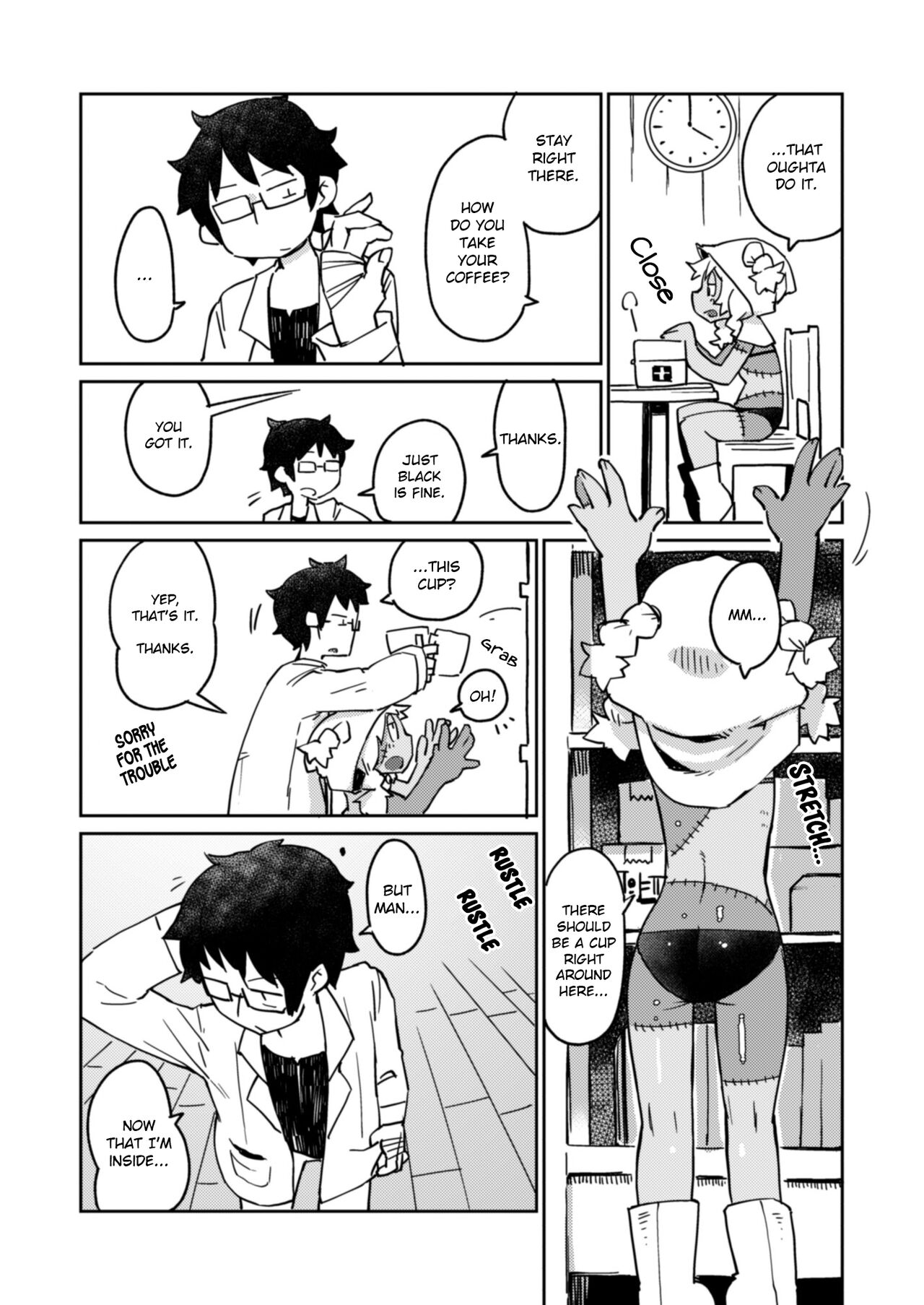 [AstroQube. (masha)] 後輩の単眼ちゃん#4 [英訳] [DL版]